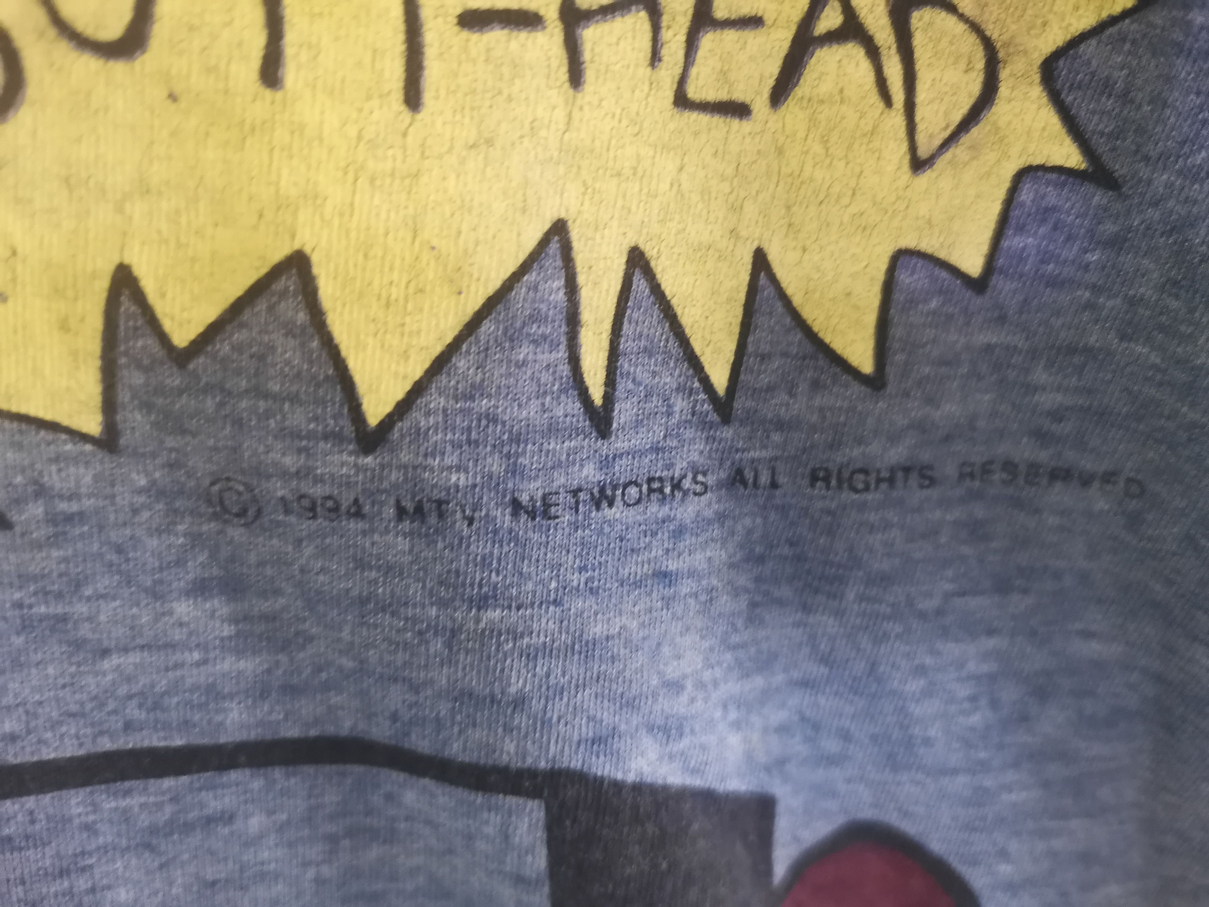 Band Tees × Vintage Rare vintage Beavis and Butt-Head music television t-shirt Size US S / EU 44-46 / 1 - 5 Thumbnail