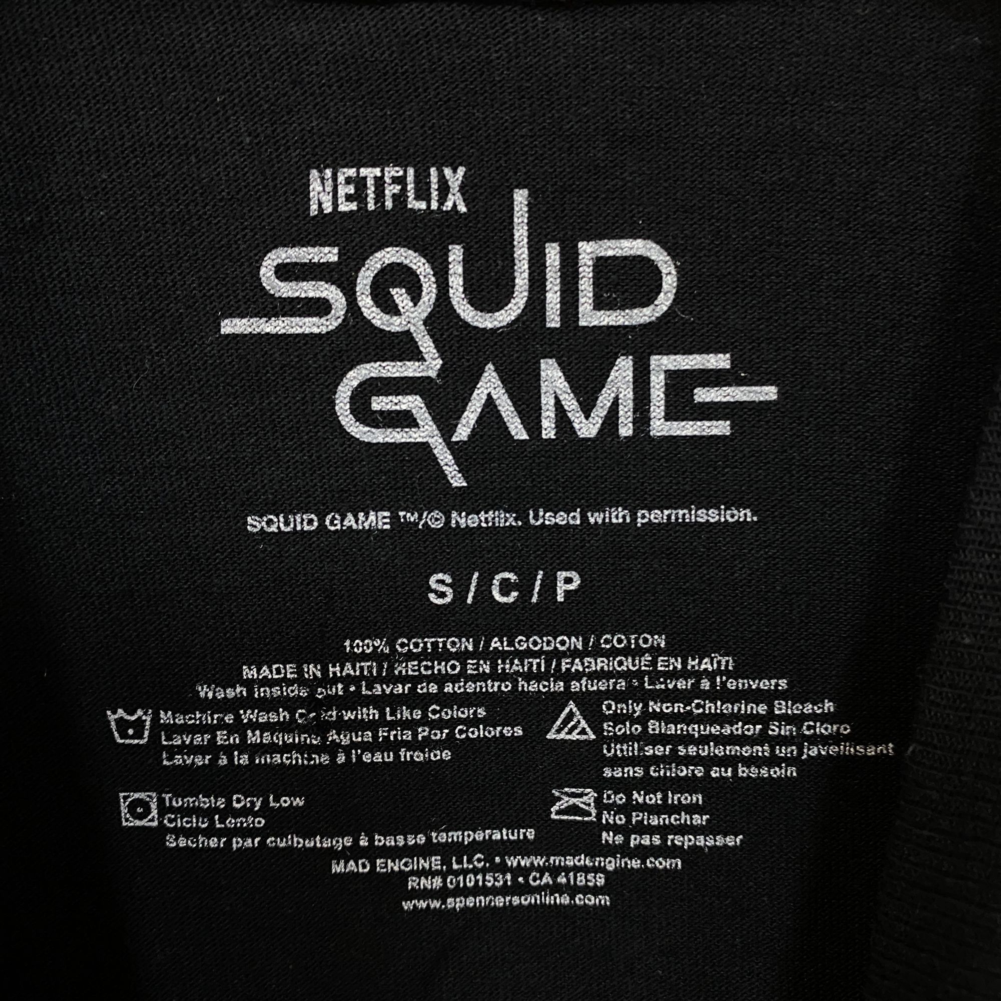 Other Squid Game Red Light Green Light Netflix Show T-Shirt Small Size US S / EU 44-46 / 1 - 4 Thumbnail