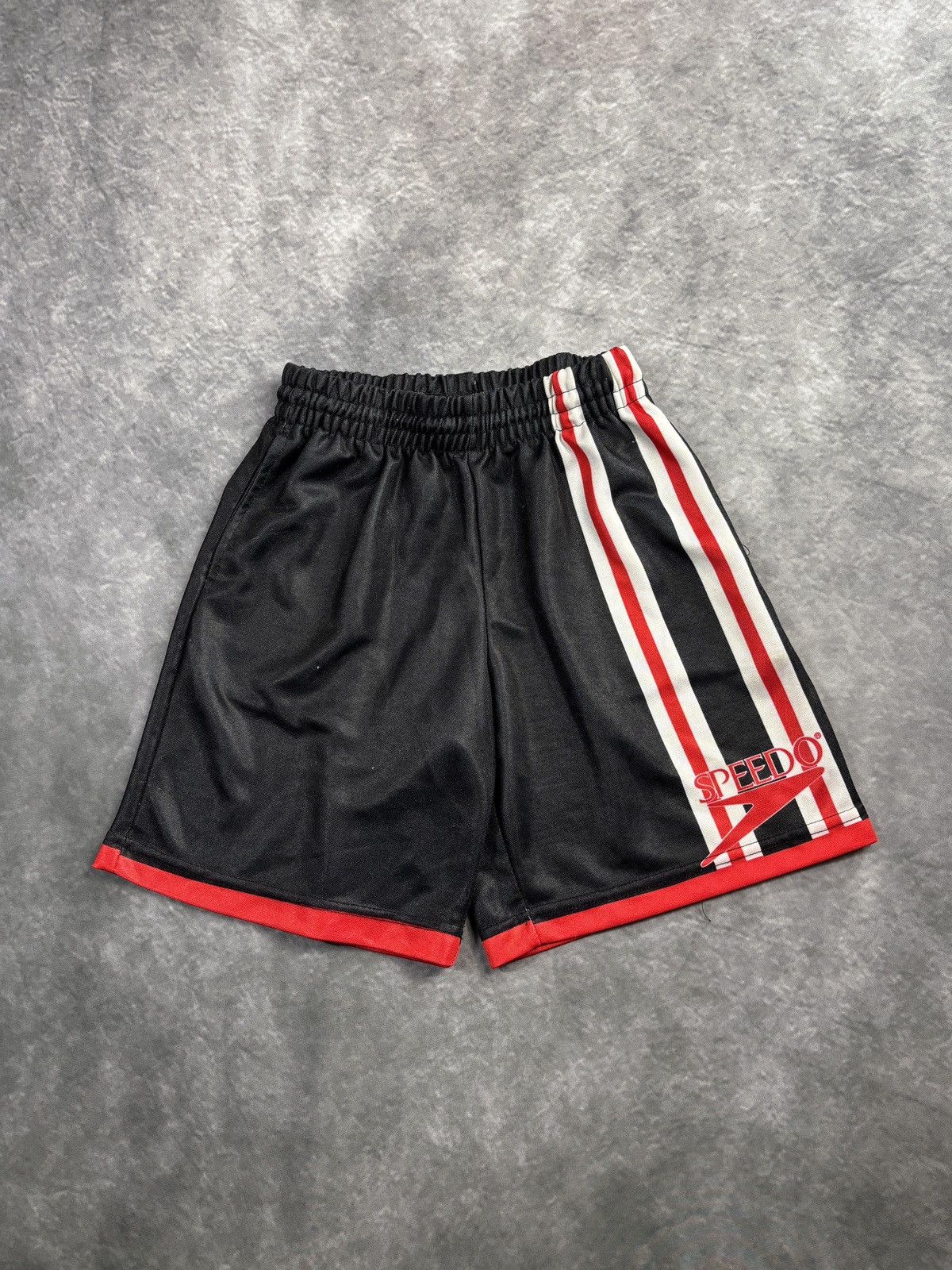 Speedo Vintage Speedo Shorts 1980s 1990s Athletic Drawstring Sport Size US 28 / EU 44 - 1 Thumbnail