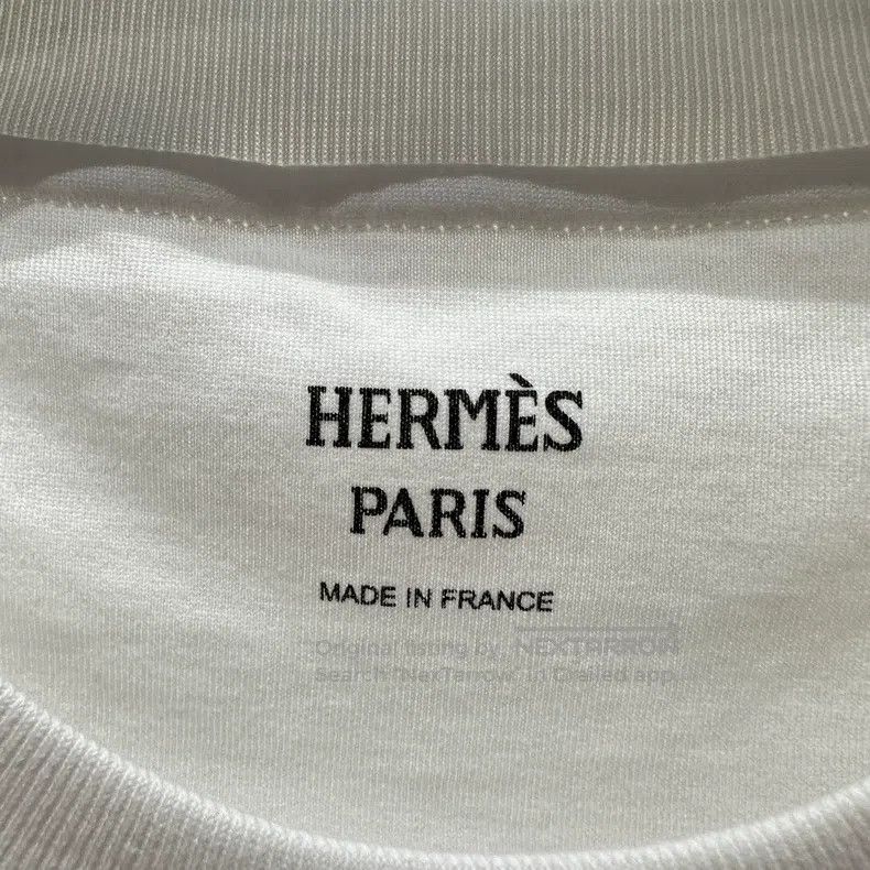 Hermes Hermes Chest pocket H letter short sleeve Size XXS / US 00 / IT 34 - 3 Thumbnail