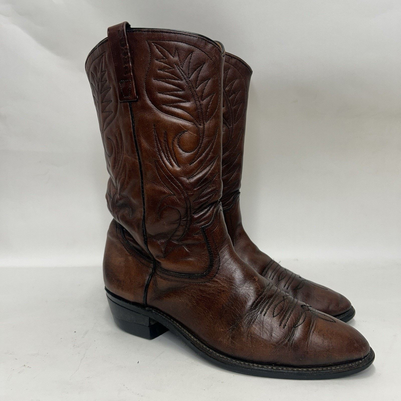 Red Wing Vintage Red Wing 9801 Pecos Pull-On Cowboy Boots “Brown” Size US 11 / EU 44 - 1 Thumbnail