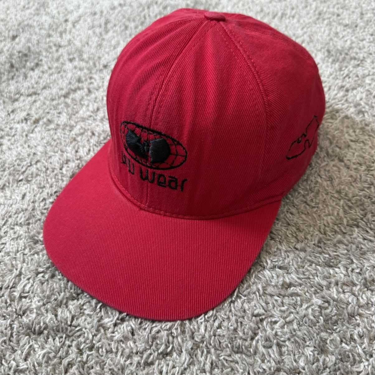 Wu-Tang Clan 🔴Wu Wear Hat Wu-Tang Red Cap Vintage Rare Gza Wu-Tang Clan Size ONE SIZE - 11 Thumbnail