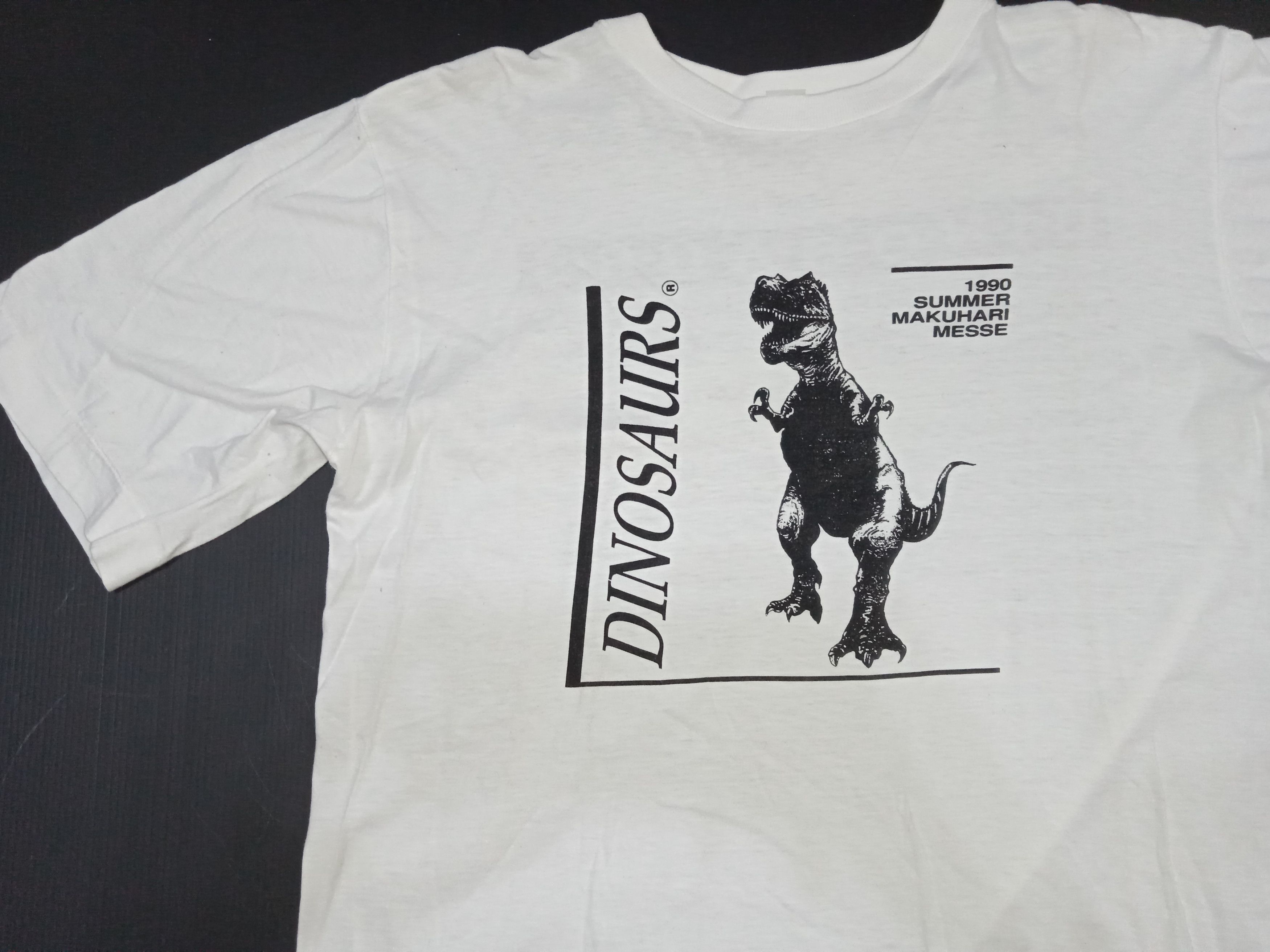 Vintage Vintage 90s Tyrrell Museum of Palaeontology Dinosaur T Shirt Size US M / EU 48-50 / 2 - 4 Thumbnail
