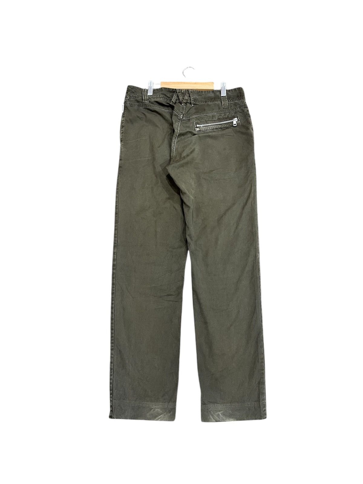 Moncler × Vintage Authentic Moncler Army Green Pants Size US 34 / EU 50 - 2 Thumbnail