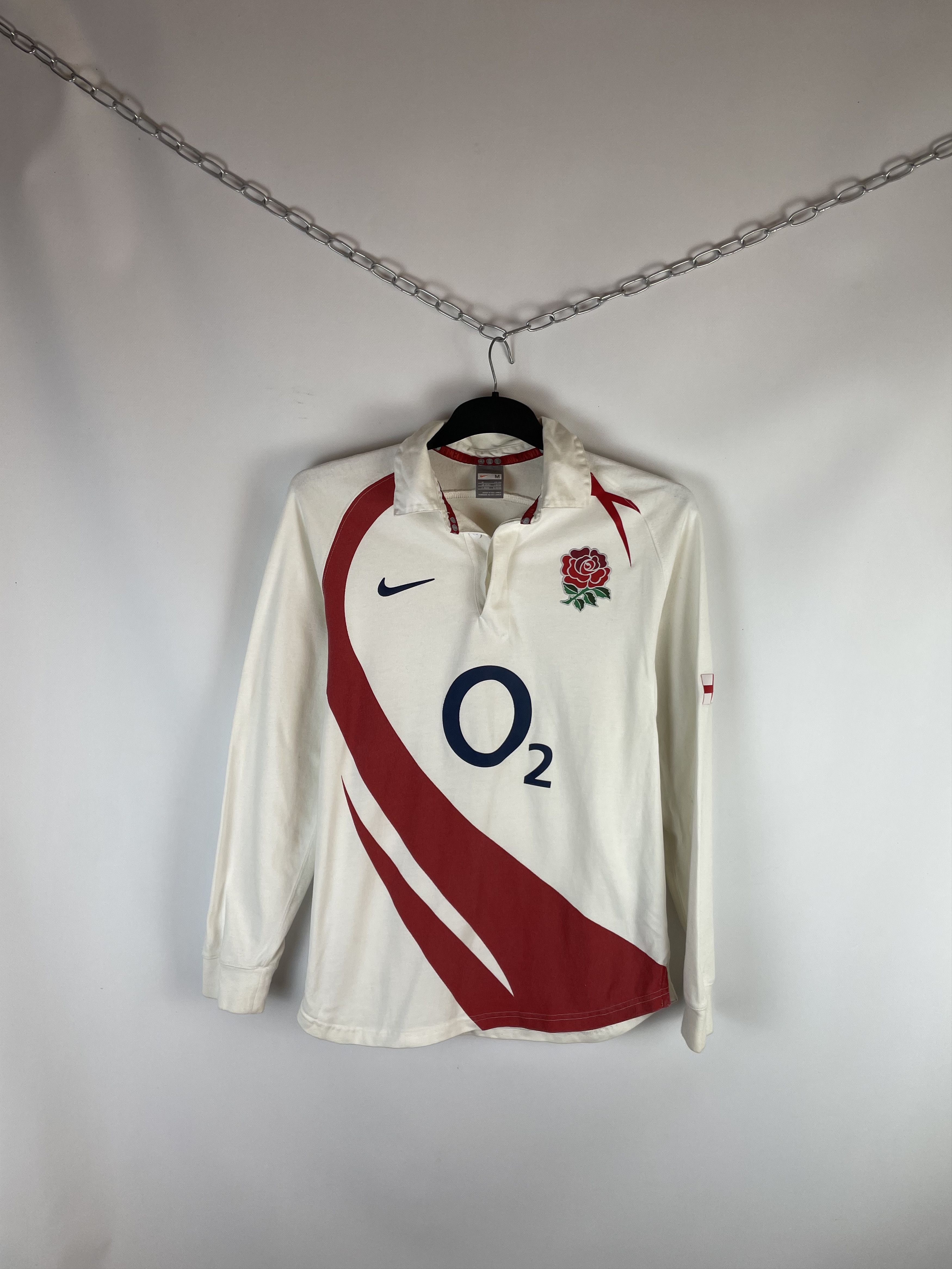 Nike × Vintage Vintage England Rugby League Nike O2 Long