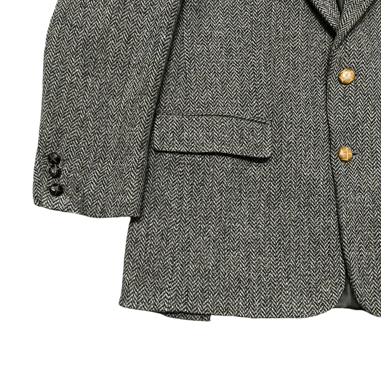 Harris Tweed Vintage Harris Tweed x Bhs Wool Coat Blazer Size US M / EU 48-50 / 2 - 3 Thumbnail