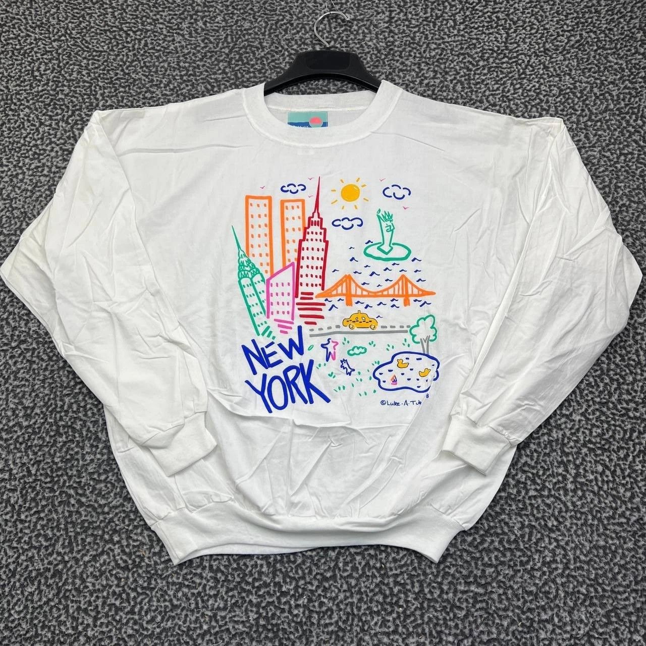 Other Vintage New York Shirt Men L/XL Cotton Republic Deadstock Size US XL / EU 56 / 4 - 1 Thumbnail