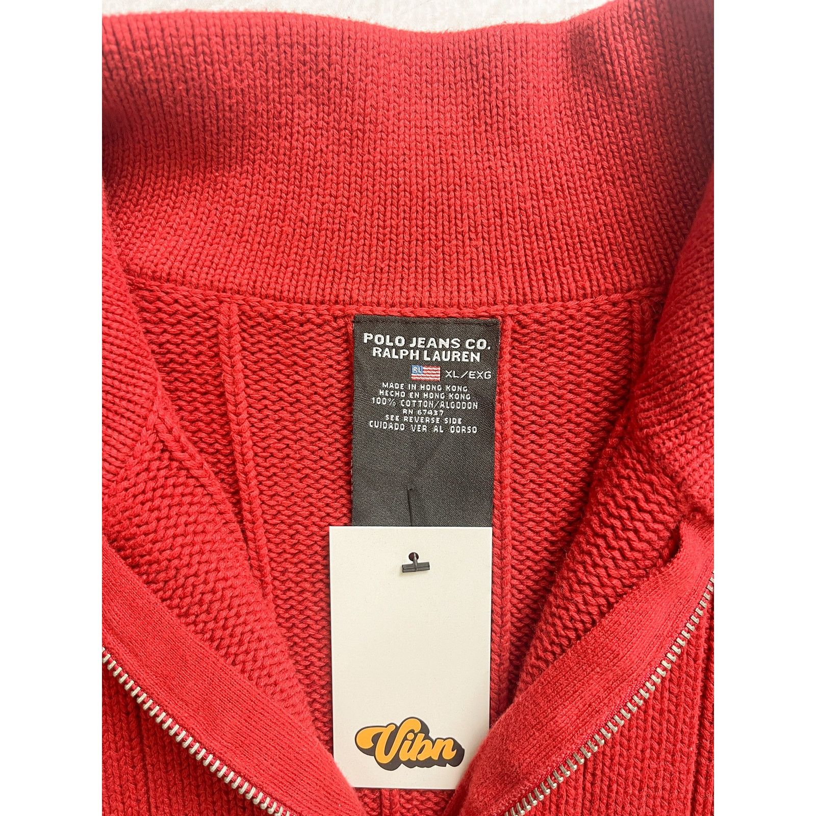 Polo Ralph Lauren Vintage 90s Polo Ralph Lauren 1/4 Zip Sweater - Women's XL Size XL / US 12-14 / IT 48-50 - 3 Thumbnail