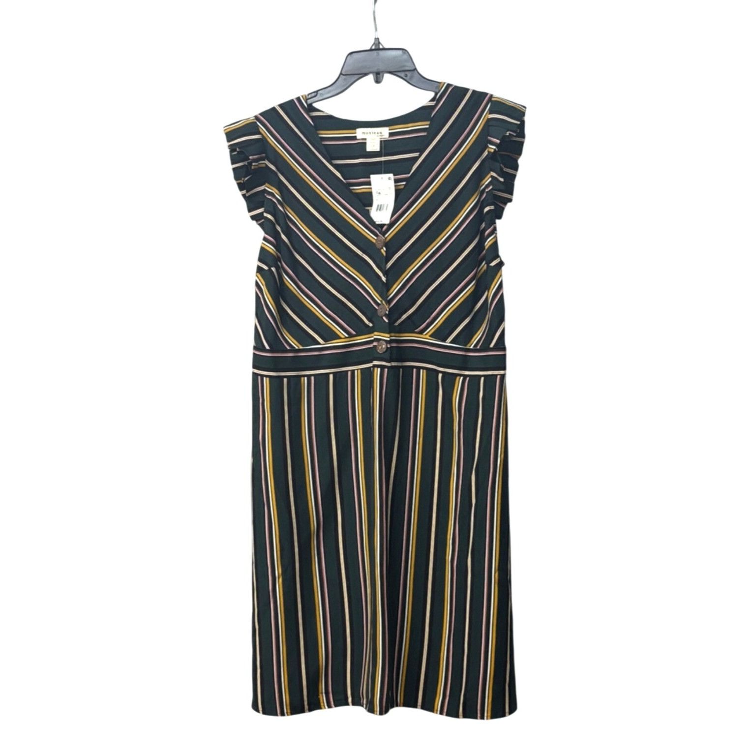 Other Monteau Plus Size Ruffle-Sleeve Fit & Flare Dress, Hunter G Size ONE SIZE - 10 Thumbnail