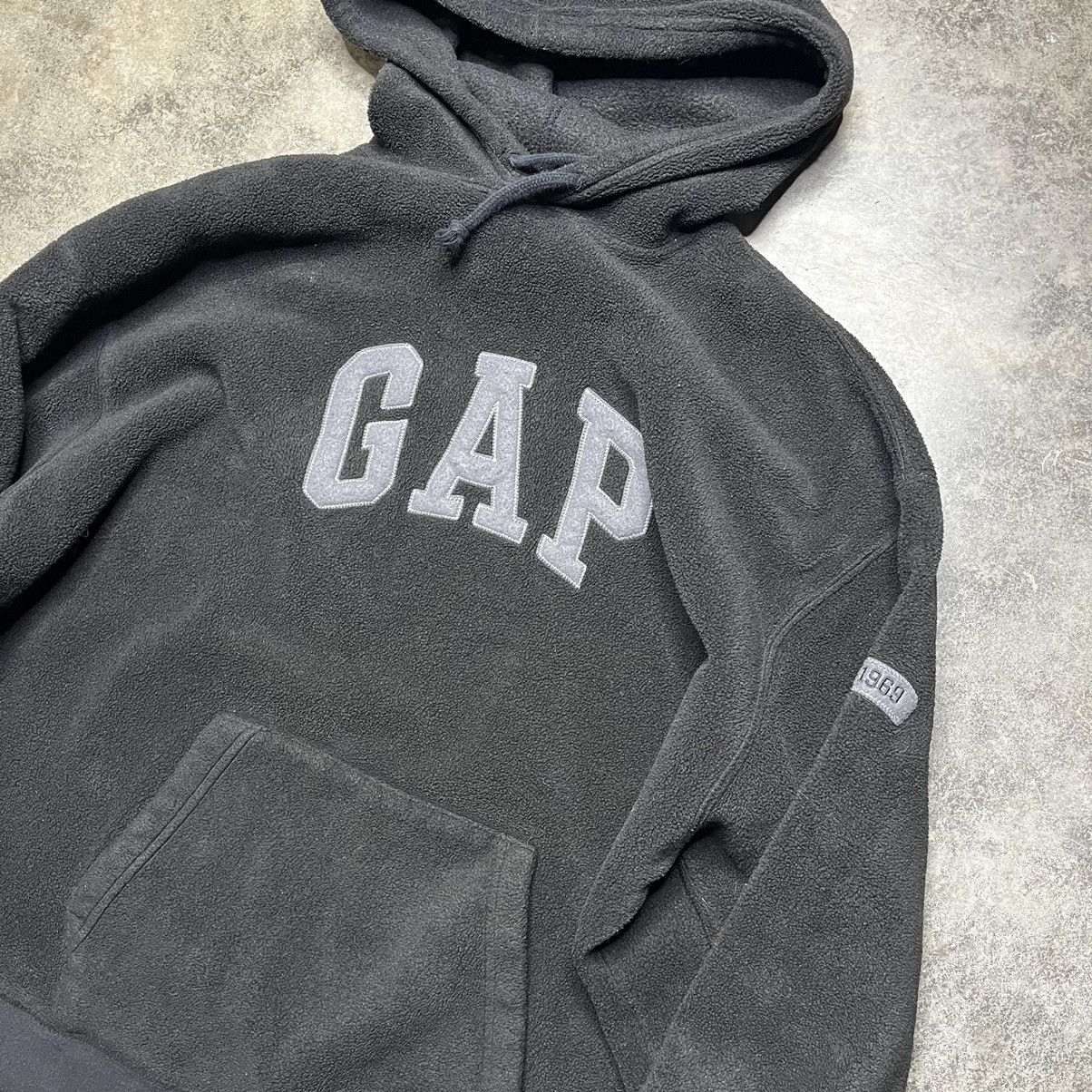 Gap × Vintage vintage y2k gap fleece essential baggy hoodie Size US XL / EU 56 / 4 - 5 Thumbnail