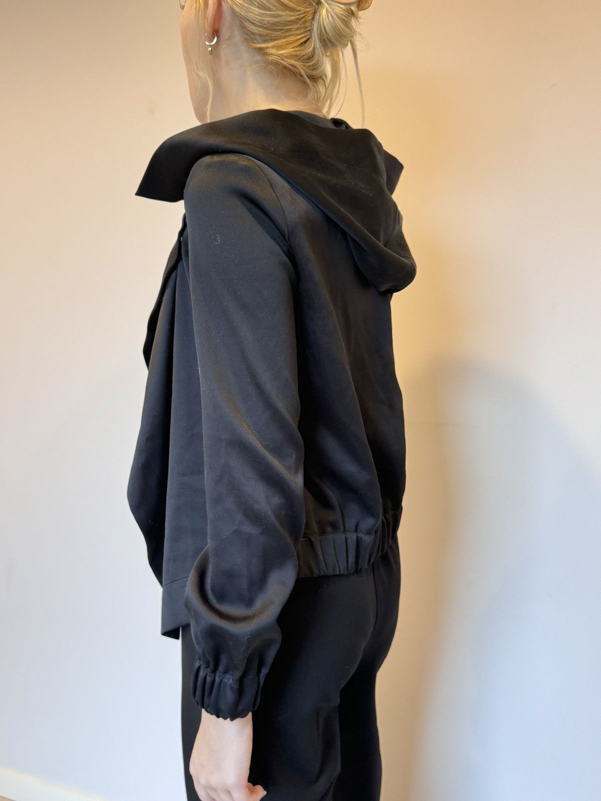 Cop Copine × Japanese Brand Cop. Copine Y2K Asymmetric Jacket Like Rick Owens Size XS / US 0-2 / IT 36-38 - 10 Thumbnail