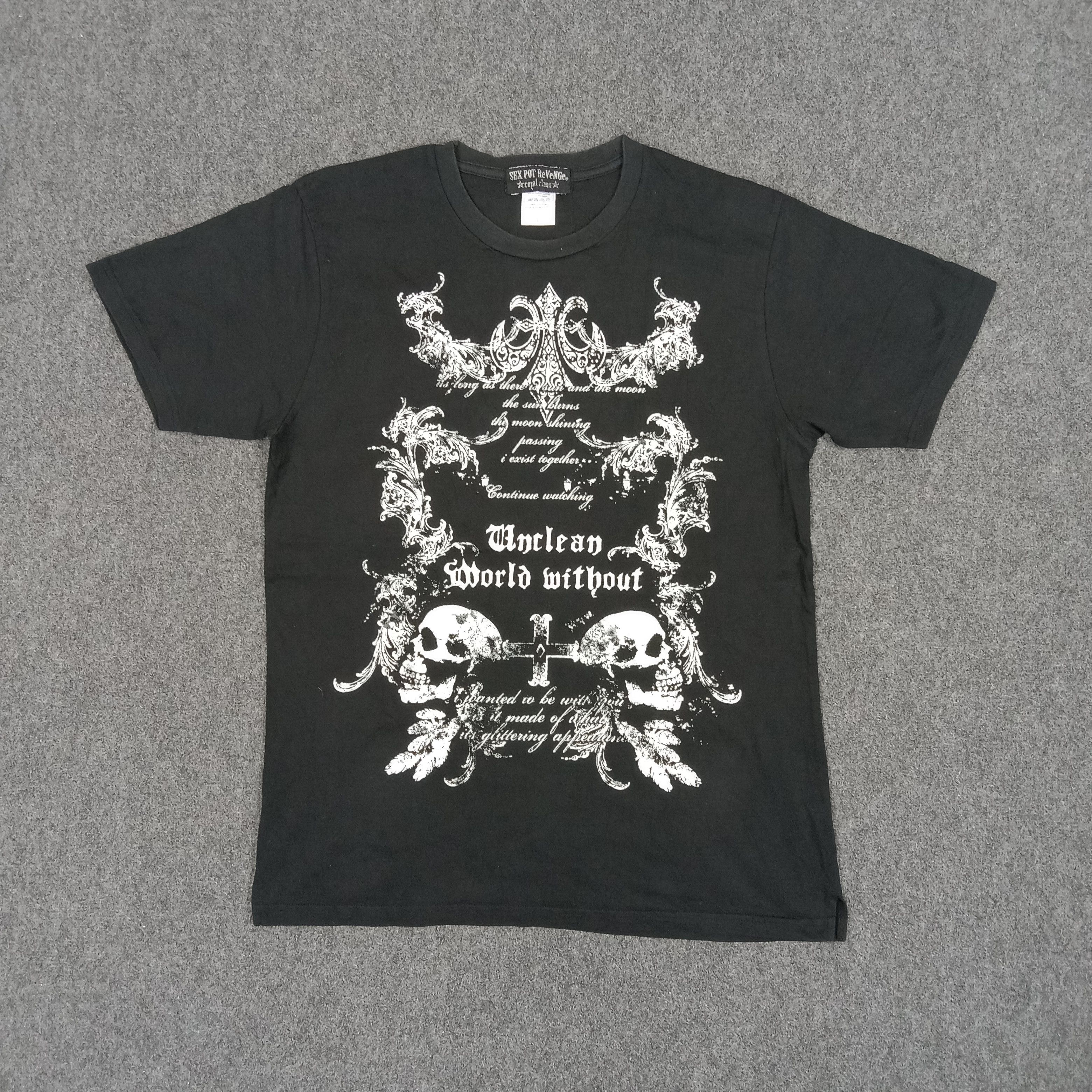 Japanese Brand × Vintage Sex Pot Revenge Japanese Punk Band Tshirt Size US M / EU 48-50 / 2 - 1 Thumbnail