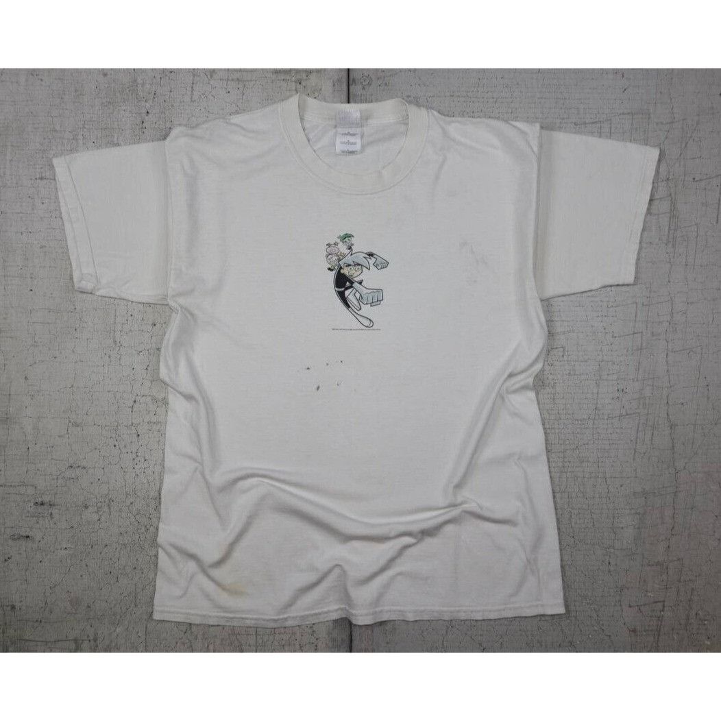 Gildan Vintage Danny Phantom & The Fairly Odd Parents 2005 T Shirt Size US L / EU 52-54 / 3 - 1 Thumbnail