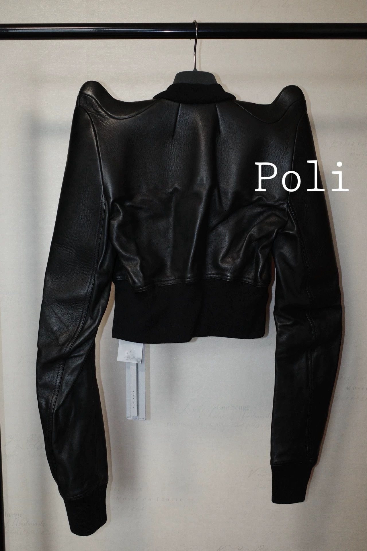 Rick Owens RICK OWENS SS23 Devil Horn Leather Jacket Size S / US 4 / IT 40 - 2 Thumbnail