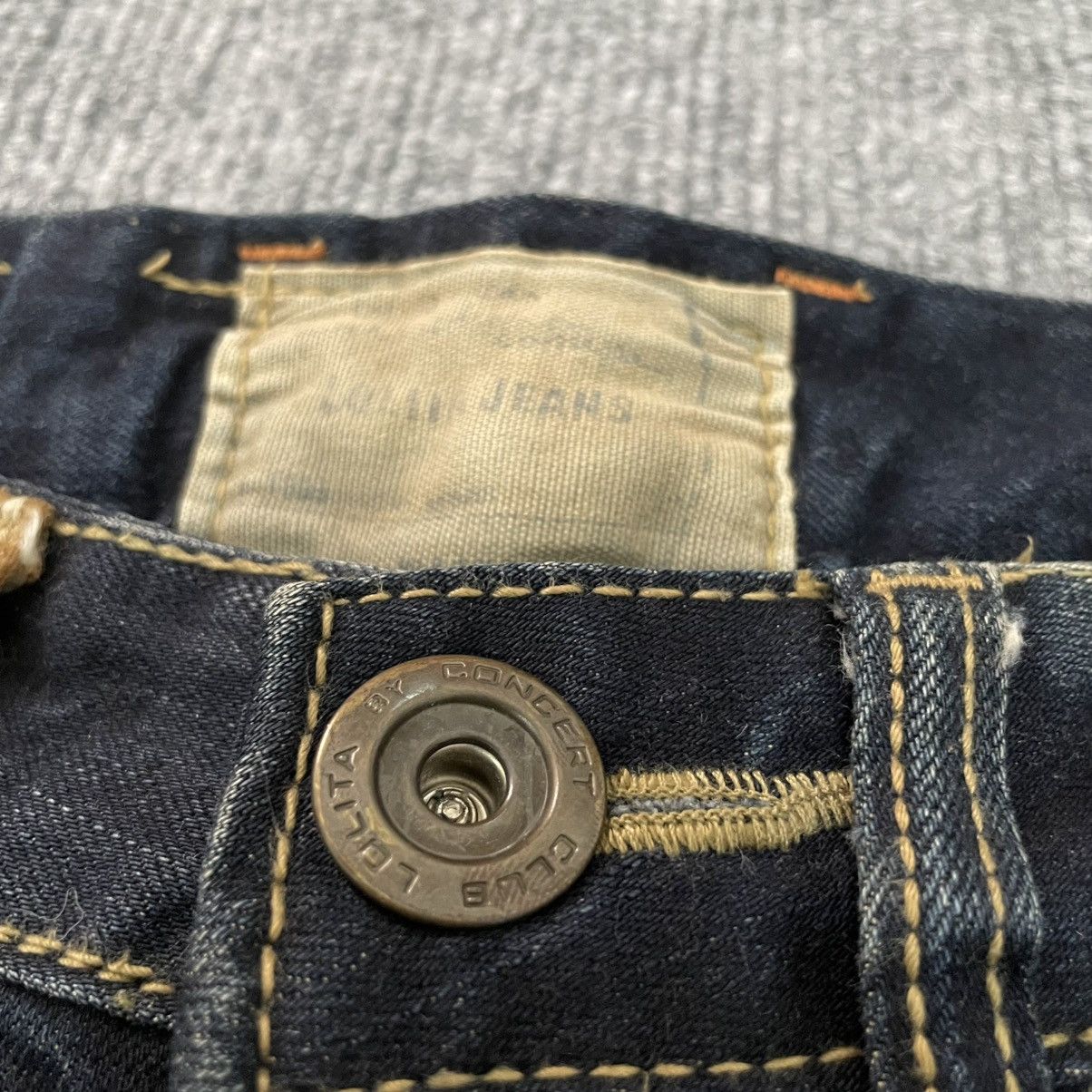 Japanese Brand Lolita Jeans Skinny Fit Vkei Punk Style Size 24" / US 00 / IT 34 - 3 Thumbnail
