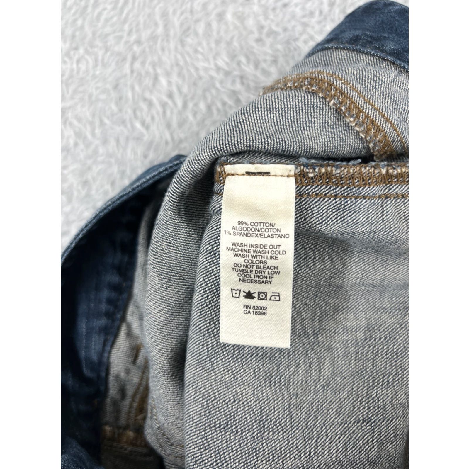 DKNY DKNY Women's Blue Denim Bootcut Jeans 12 Cotton Blend Mid Rise 31x31 Casual Pants Size 34" / US 12 / IT 48 - 7 Thumbnail