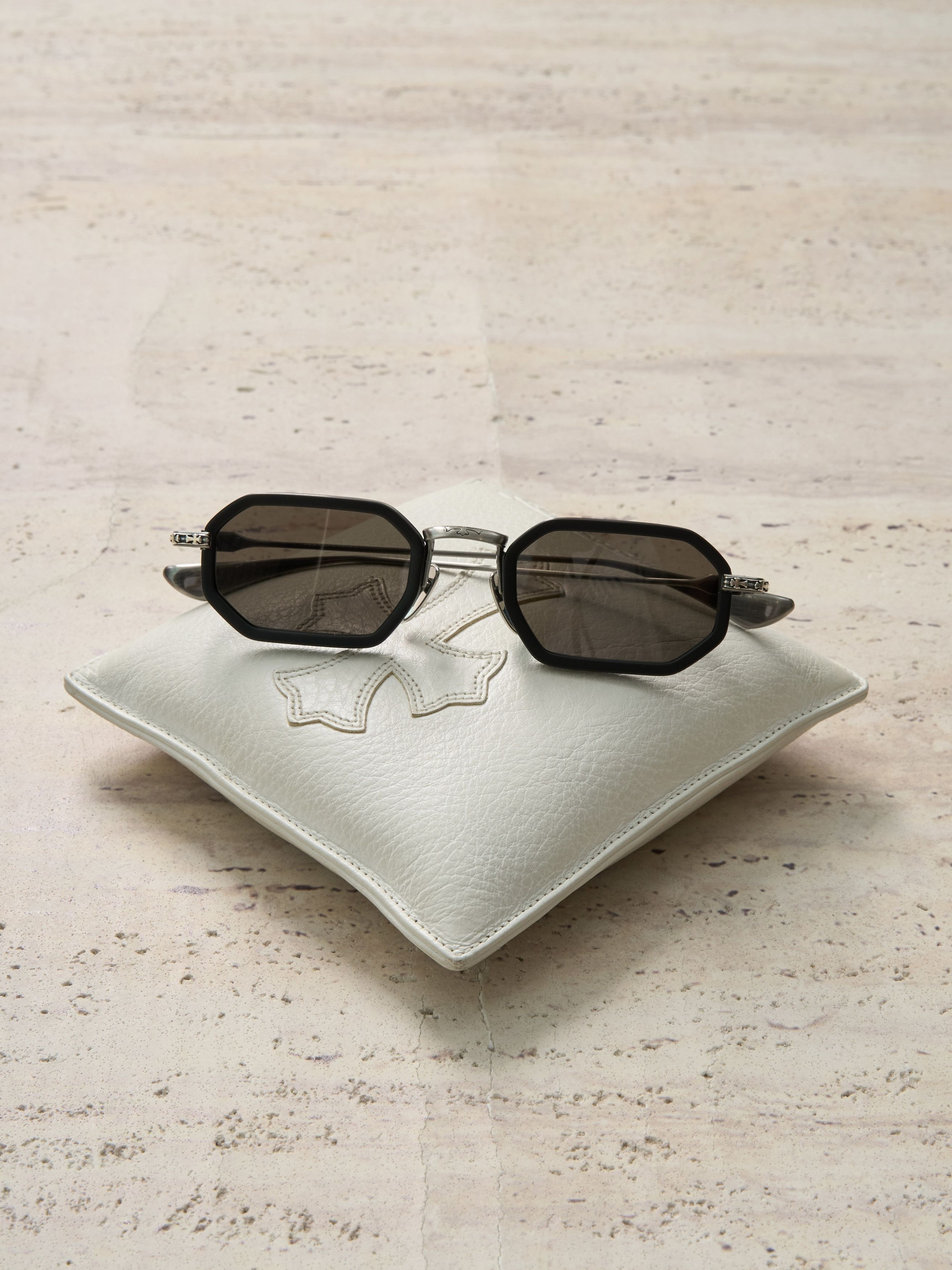 Chrome Hearts CHROME HEARTS STYLIDA MATTE BLACK/PEWTER - SUN Size ONE SIZE - 2 Thumbnail