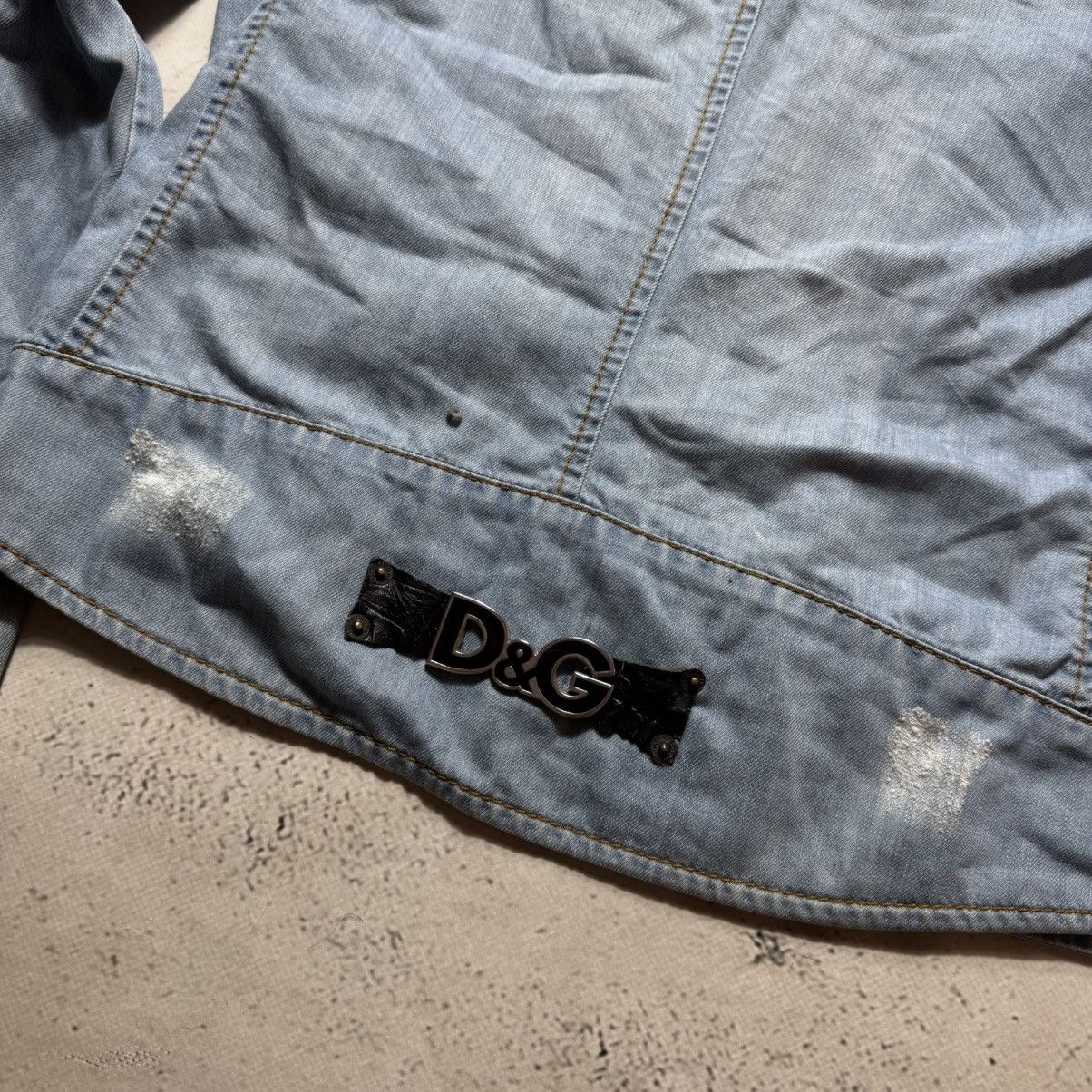 Dolce & Gabbana archive dolce gabbana denim jacket distressed opium Size US M / EU 48-50 / 2 - 3 Thumbnail