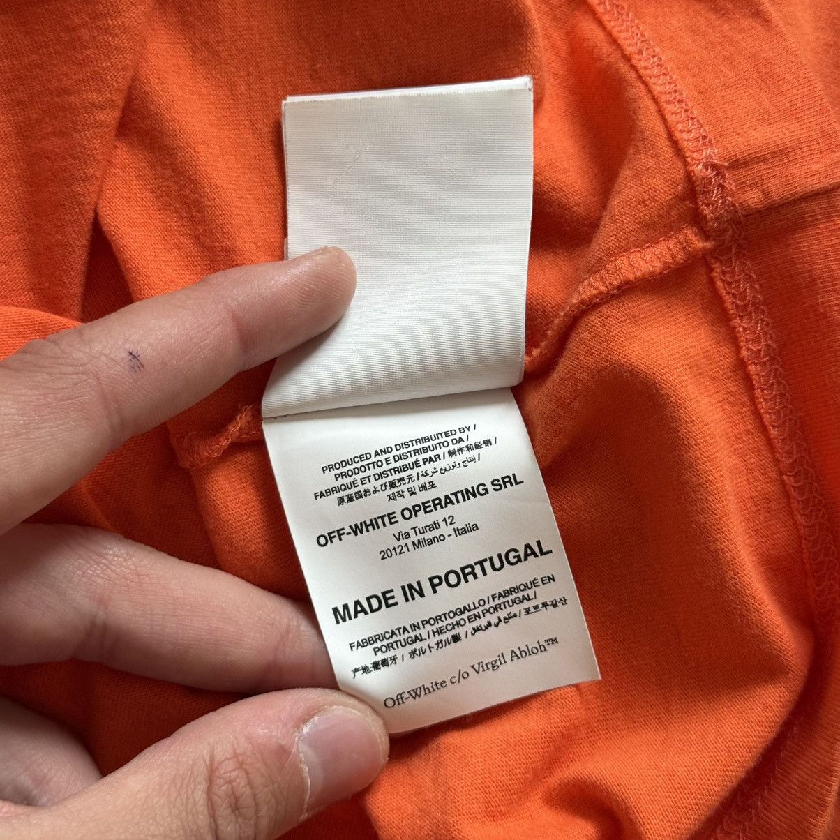 Off-White Off White Kids Big Logo Long Sleeve Virgil Abloh OG Size US XS / EU 42 / 0 - 7 Thumbnail