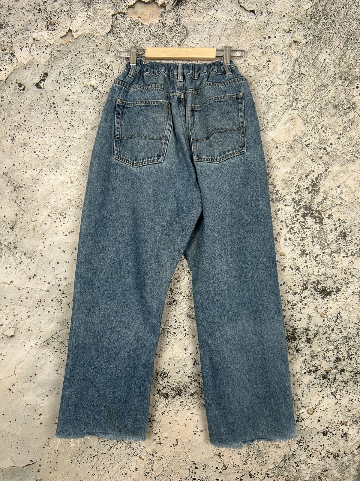 Vintage Vintage Distressed Denim Baggy Flared Grgunge Skateboarding Size US 28 / EU 44 - 4 Thumbnail