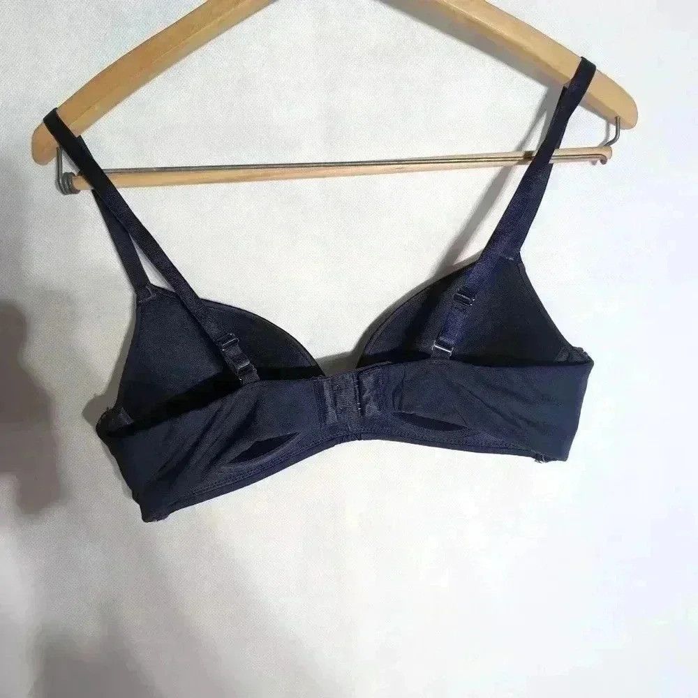 TCM TCM Navy Blue Bra Tchiro Certified Merchandise sz 34 B Size ONE SIZE - 3 Thumbnail
