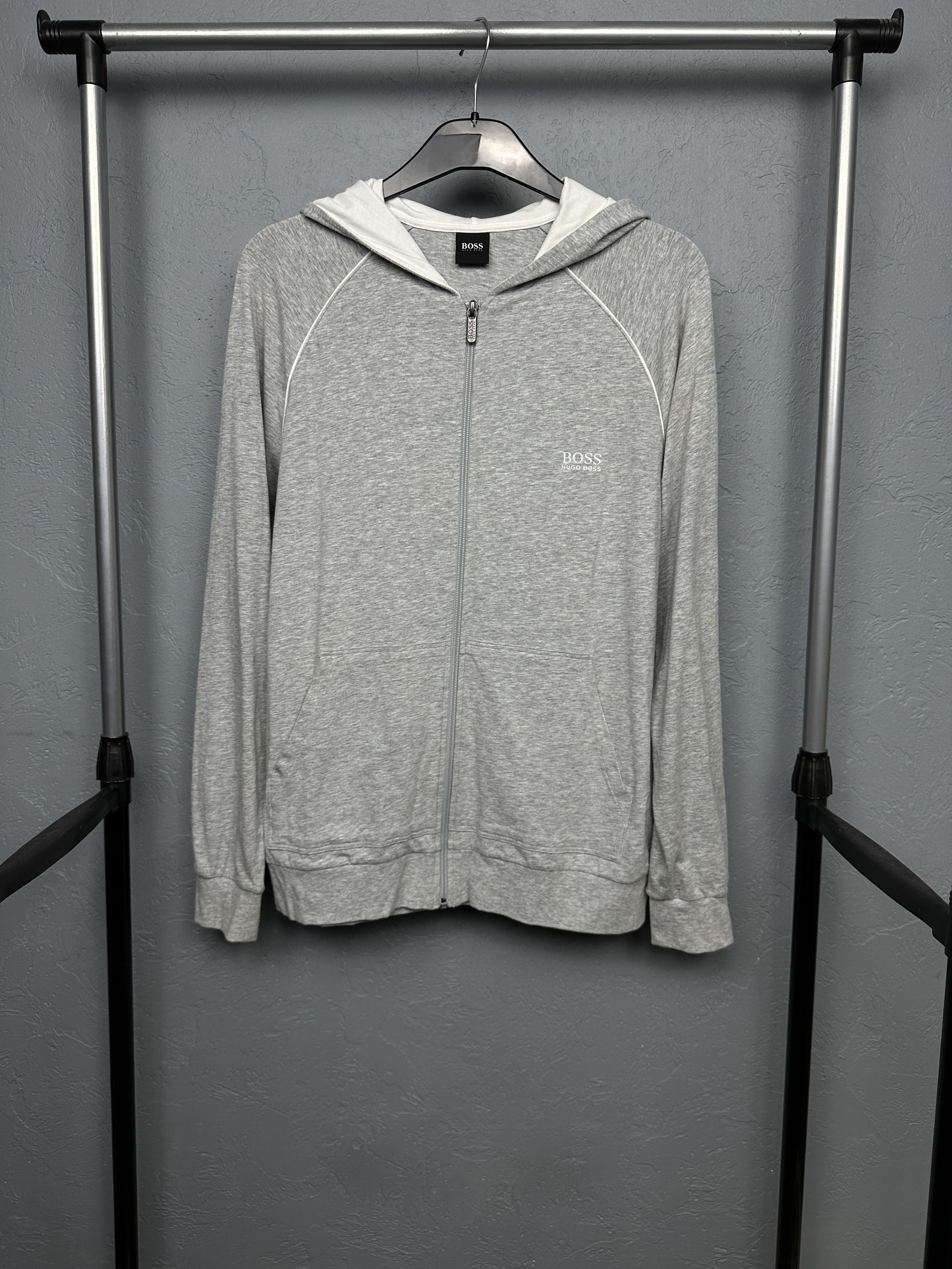 Hugo Boss Hugo Boss Mens Zip Hoodie Size US M / EU 48-50 / 2 - 1 Thumbnail