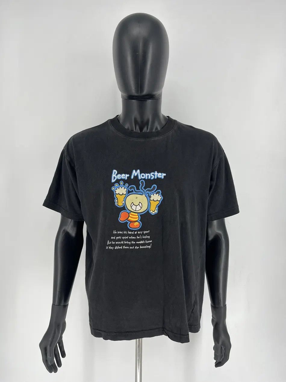 Band Tees Bubblegum Vintage Crazy Tee Big Logo “Beer Monster” Size M Size US L / EU 52-54 / 3 - 2 Thumbnail