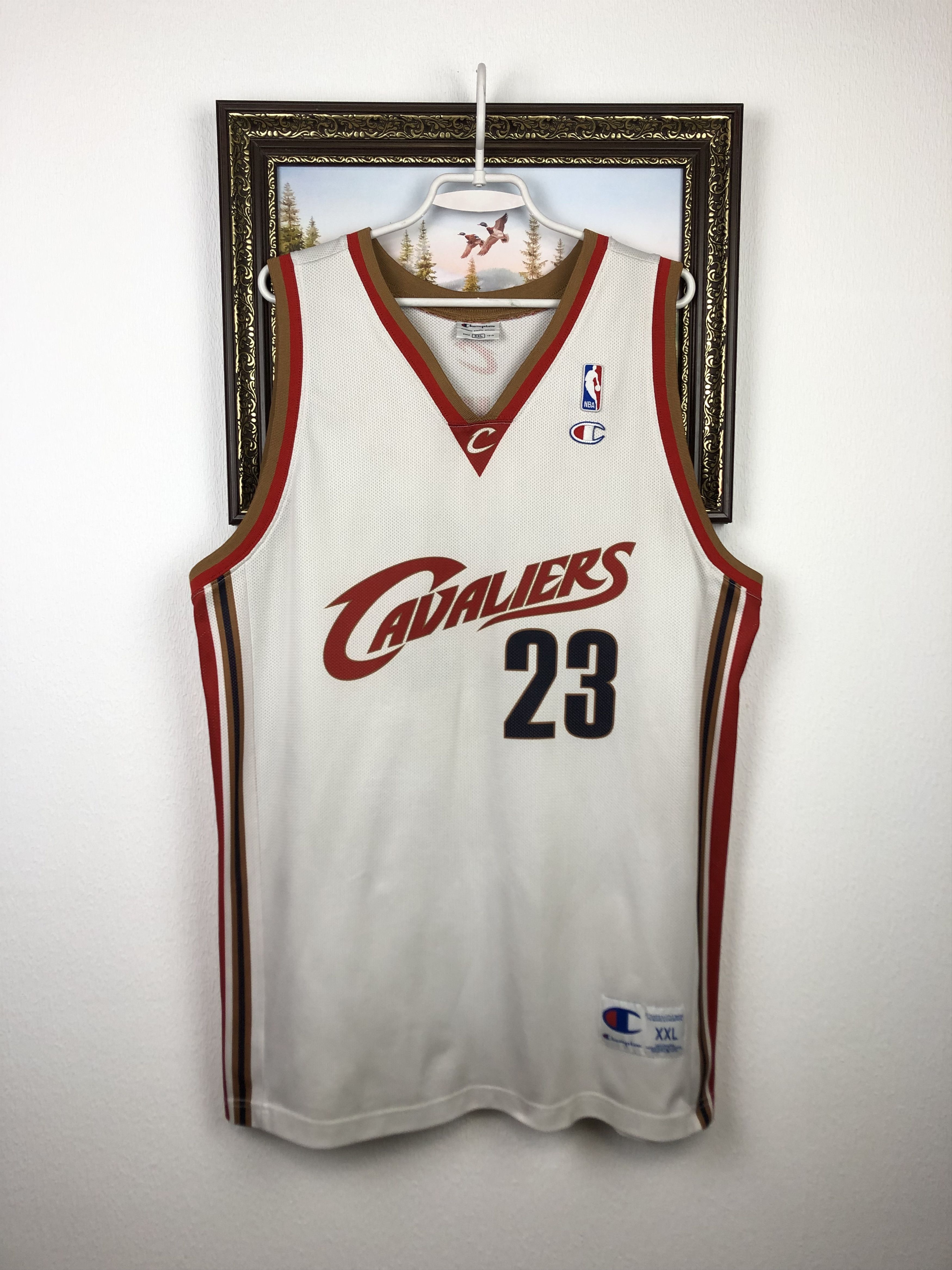 Champion Vintage Cleveland Cavaliers #23 James LeBron Jersey Tee Hype Size US XXL / EU 58 / 5 - 1 Thumbnail