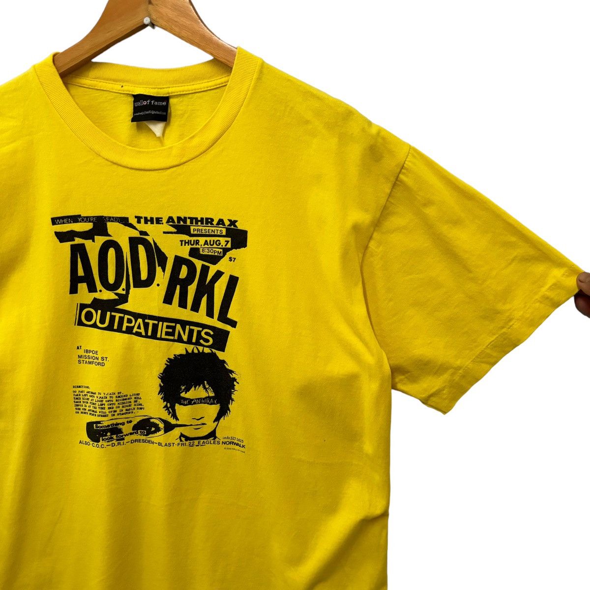 Band Tees × Vintage Vintage THE ANTHRAX Band Tees Parody Sex Pistol Size US L / EU 52-54 / 3 - 6 Thumbnail
