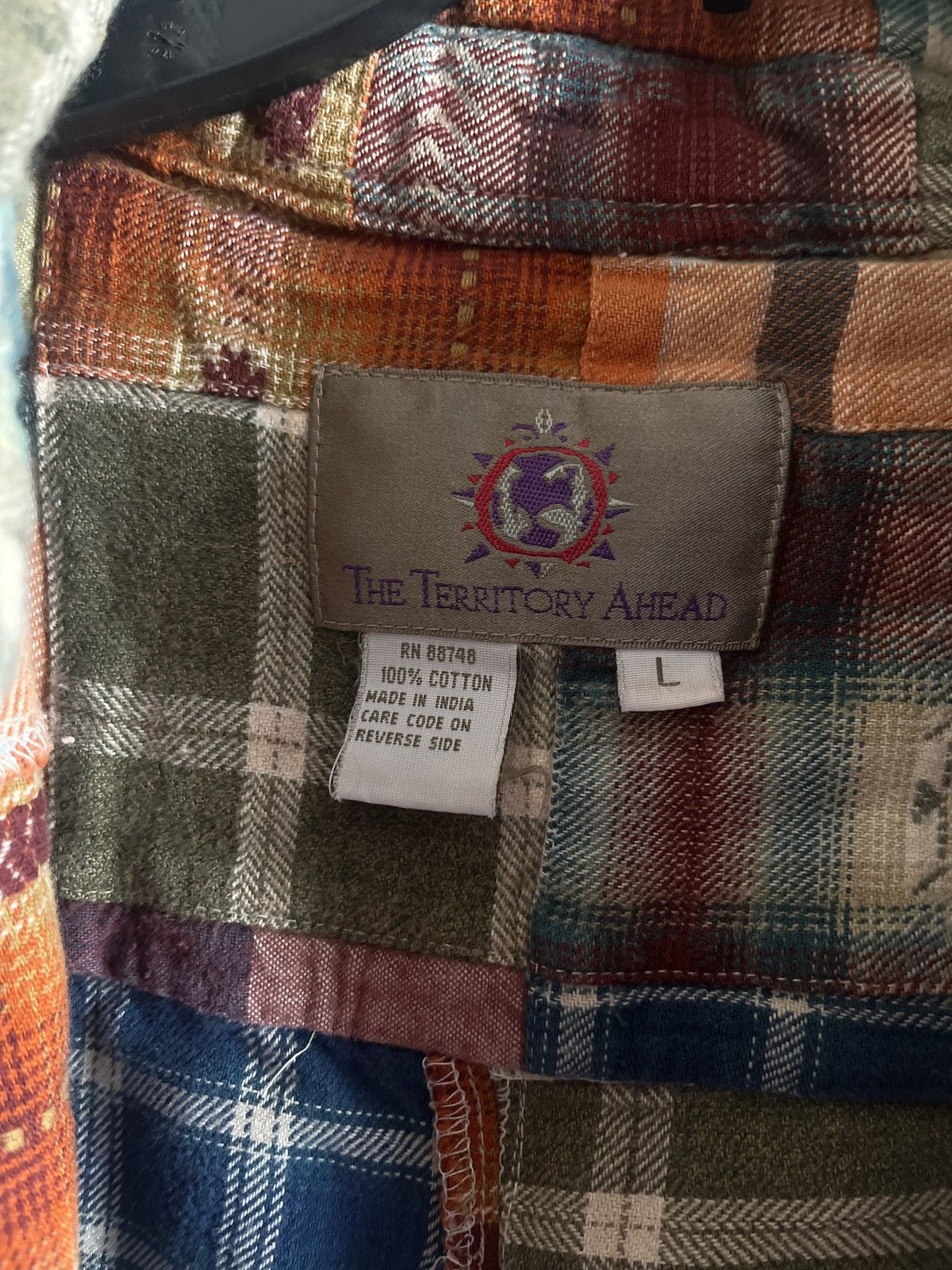 The Territory Ahead 90’s Territory Ahead XL Aztec Print Shirt Beacon Size US L / EU 52-54 / 3 - 5 Thumbnail