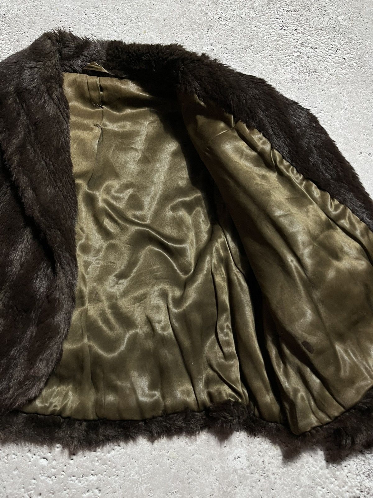 Hysteric Glamour × If Six Was Nine Vintage Full Mohair Fuzzy Faux Fur Fluffy Cropped Jacket OG Size M / US 6-8 / IT 42-44 - 5 Thumbnail
