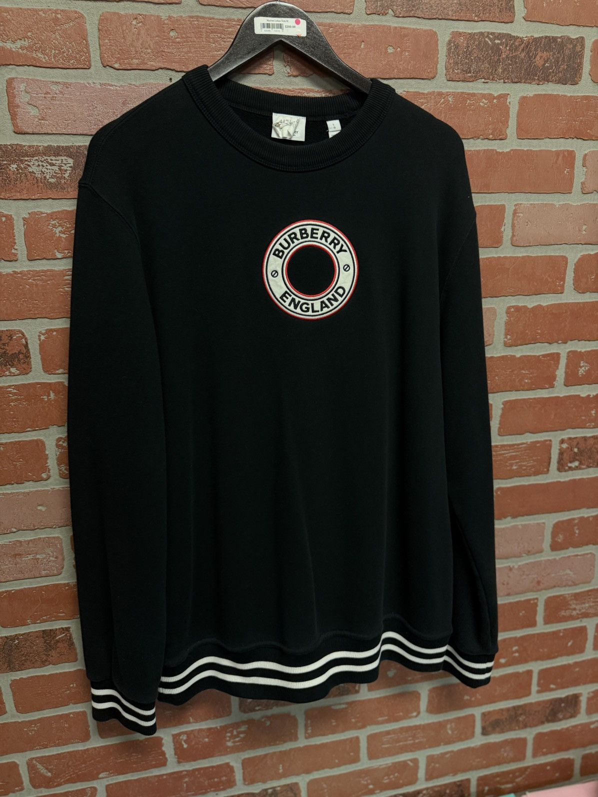 Burberry Burberry London England Sweater - Black - Men's Size Large Size US L / EU 52-54 / 3 - 2 Thumbnail