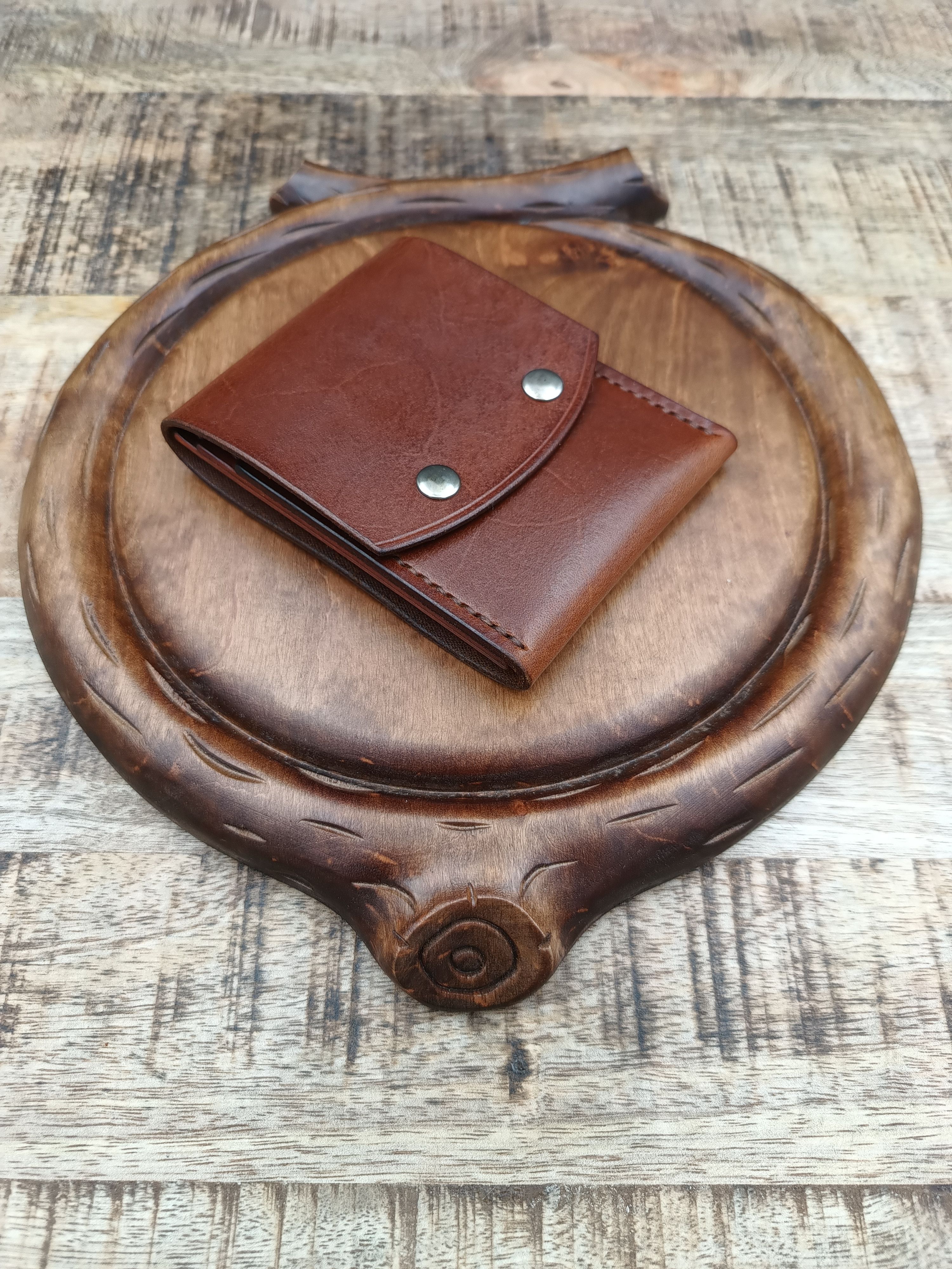 Other Handmade top grain leather wallet Size ONE SIZE - 1 Thumbnail