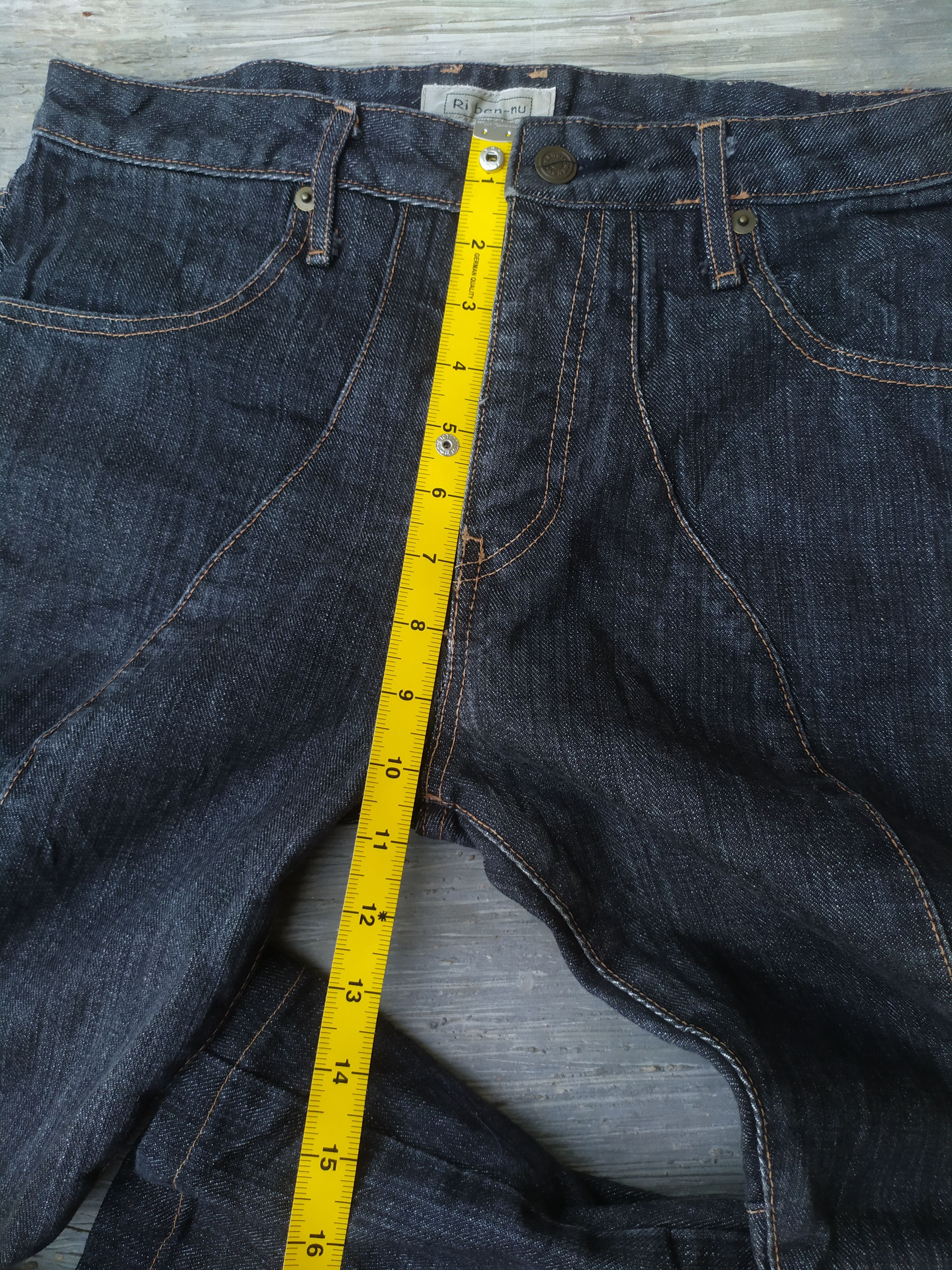 Hysteric Glamour × Japanese Brand Ri Ben-Nu Cowboy Denim Size US 32 / EU 48 - 14 Thumbnail
