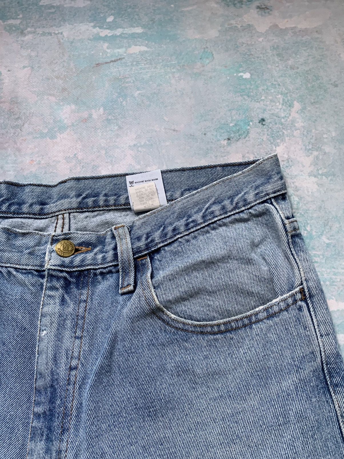 Armani Hype Armani Jeans 2000s Vintage Denim Pant Size US 34 / EU 50 - 7 Thumbnail