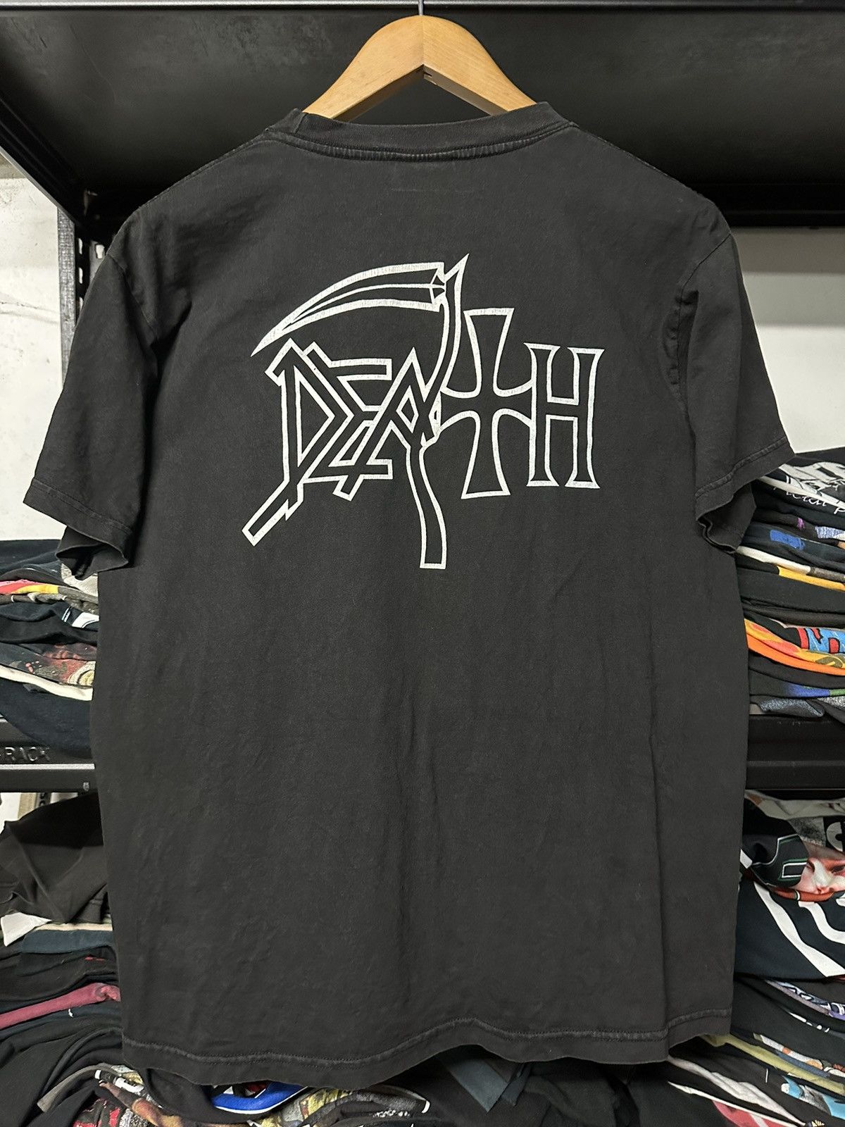 Band Tees × Vintage Vintage Death The Sound Of Perseverance Black Metal Faded T Size US L / EU 52-54 / 3 - 9 Thumbnail