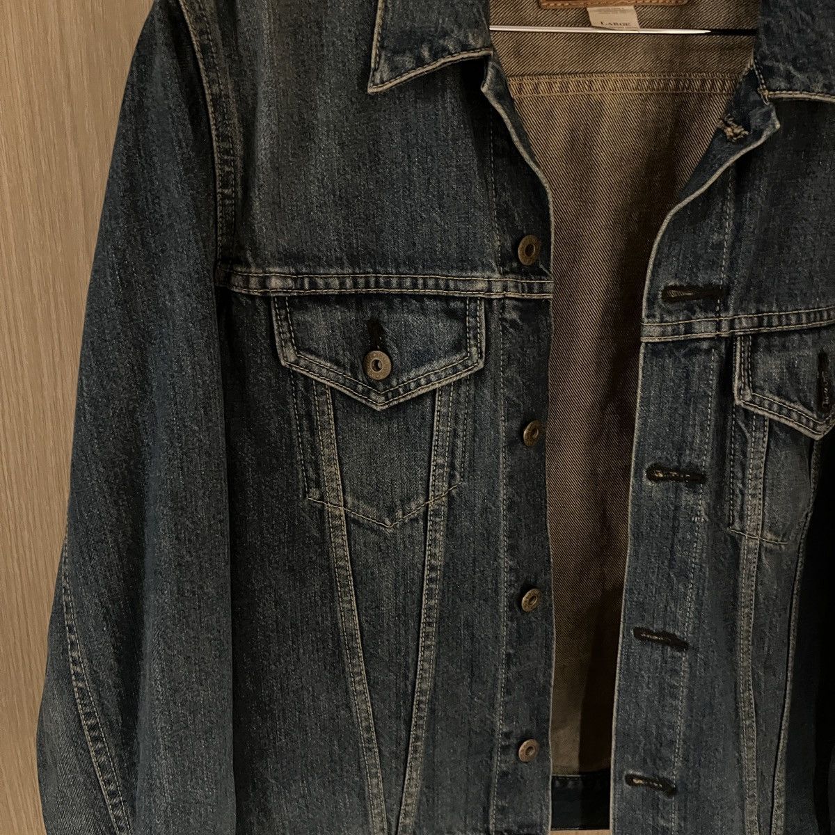 Edwin Vintage Edwin Jeans Denim Jacket Size US L / EU 52-54 / 3 - 3 Thumbnail