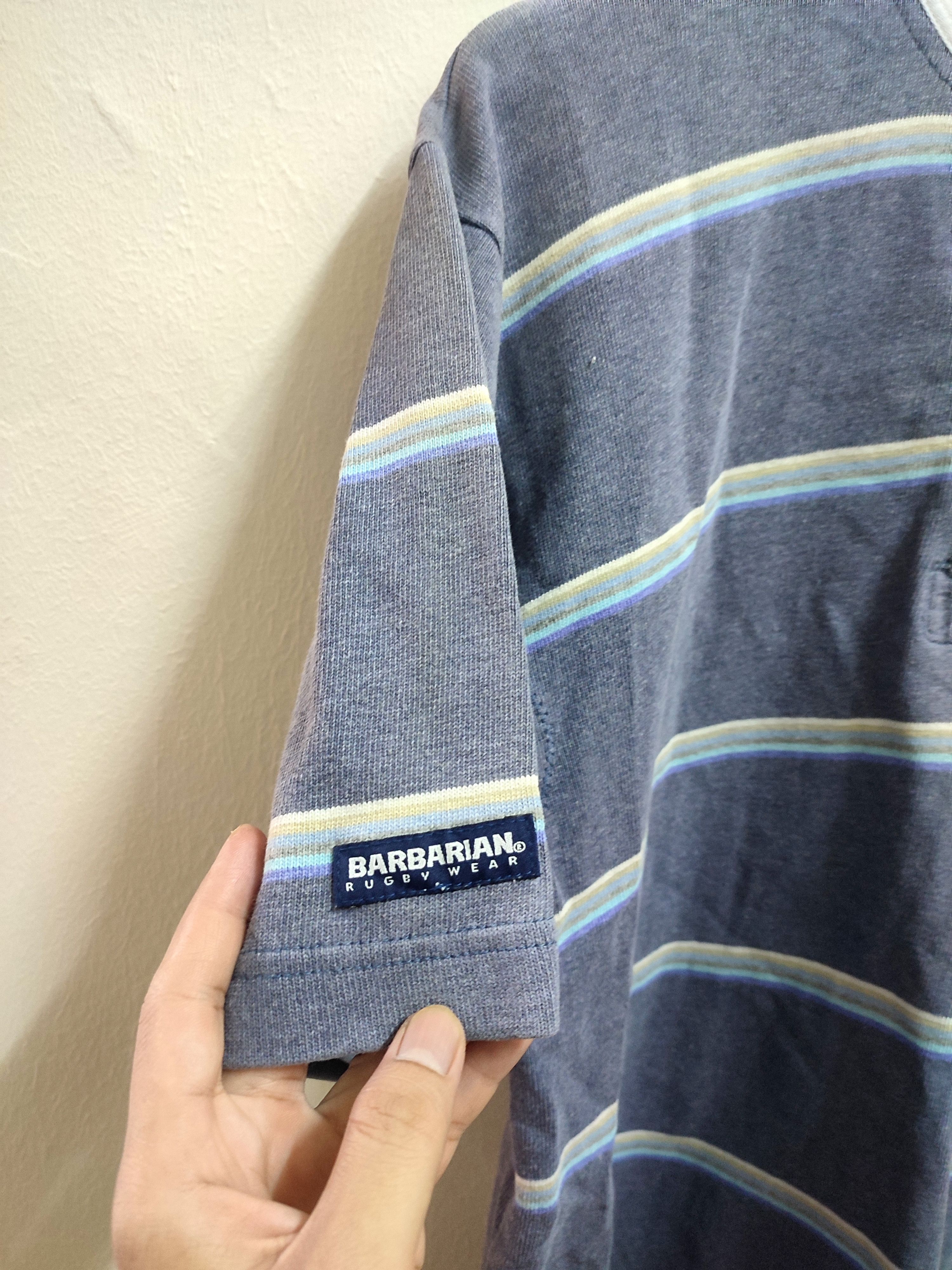 Barbarian 💥Rare Barbarian Rugby Wear Stripe Heavy Shirt Size US M / EU 48-50 / 2 - 4 Thumbnail