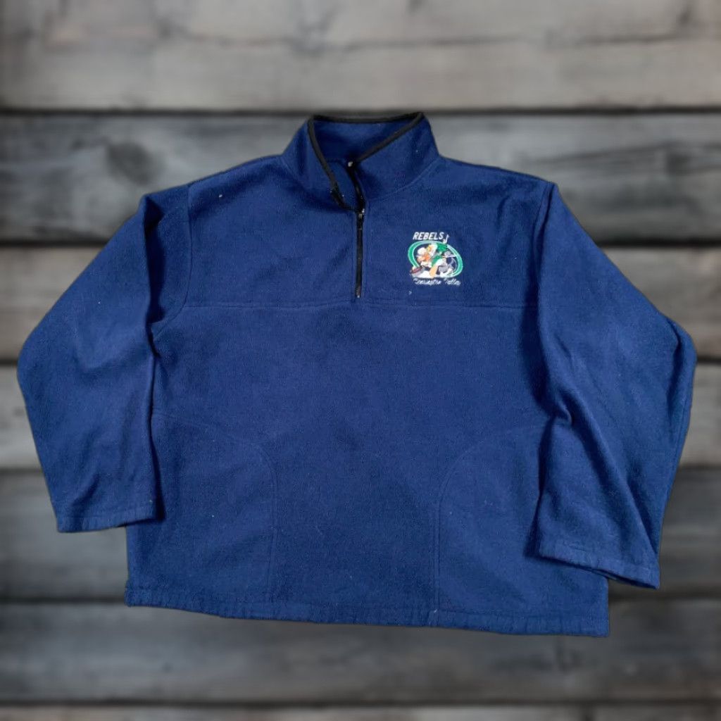 Holloway Holloway Kensington Valley Rebels 1/4 Zip Fleece Jacket XL Blue Men Size US XL / EU 56 / 4 - 1 Thumbnail