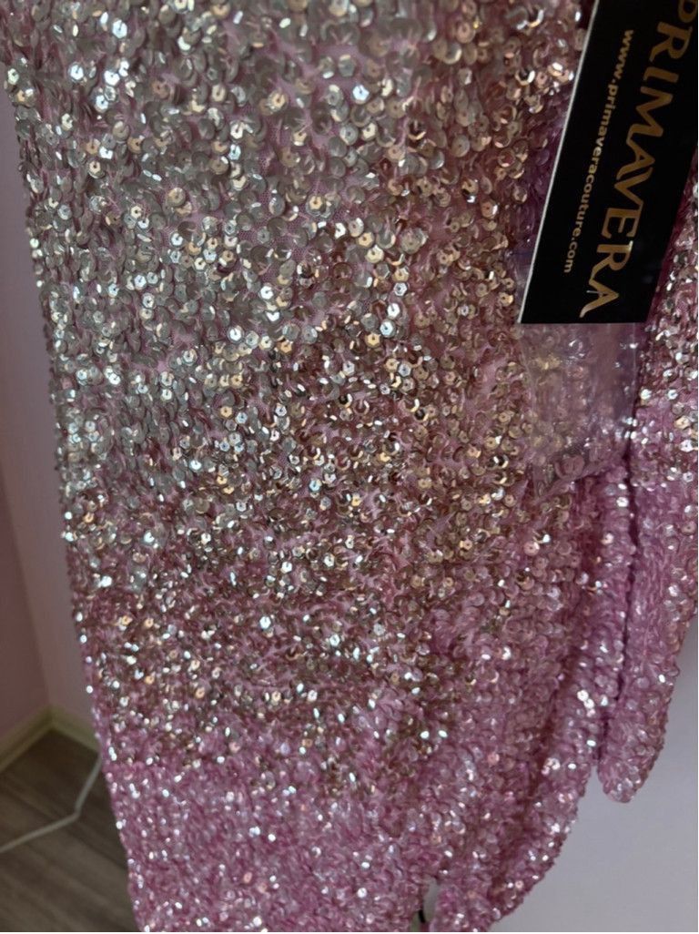 Other Women's Primavera Couture Pink Cocktail Dress Size 10 Size L / US 10 / IT 46 - 7 Thumbnail