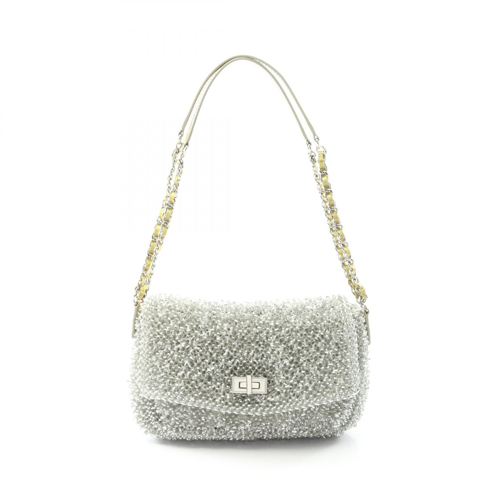 Other Other ANTEPRIMA LUCCHETTO PVC Coated Canvas Shoulder Bag Plastic / Synthetic Shoulder Bag PB10FA1372 DUTY FREE for USA Size ONE SIZE - 1 Thumbnail