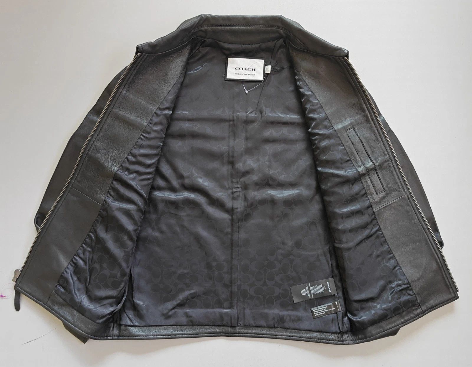 Coach Coach Leather Jacket FTP 5063 Size US XS / EU 42 / 0 - 6 Thumbnail