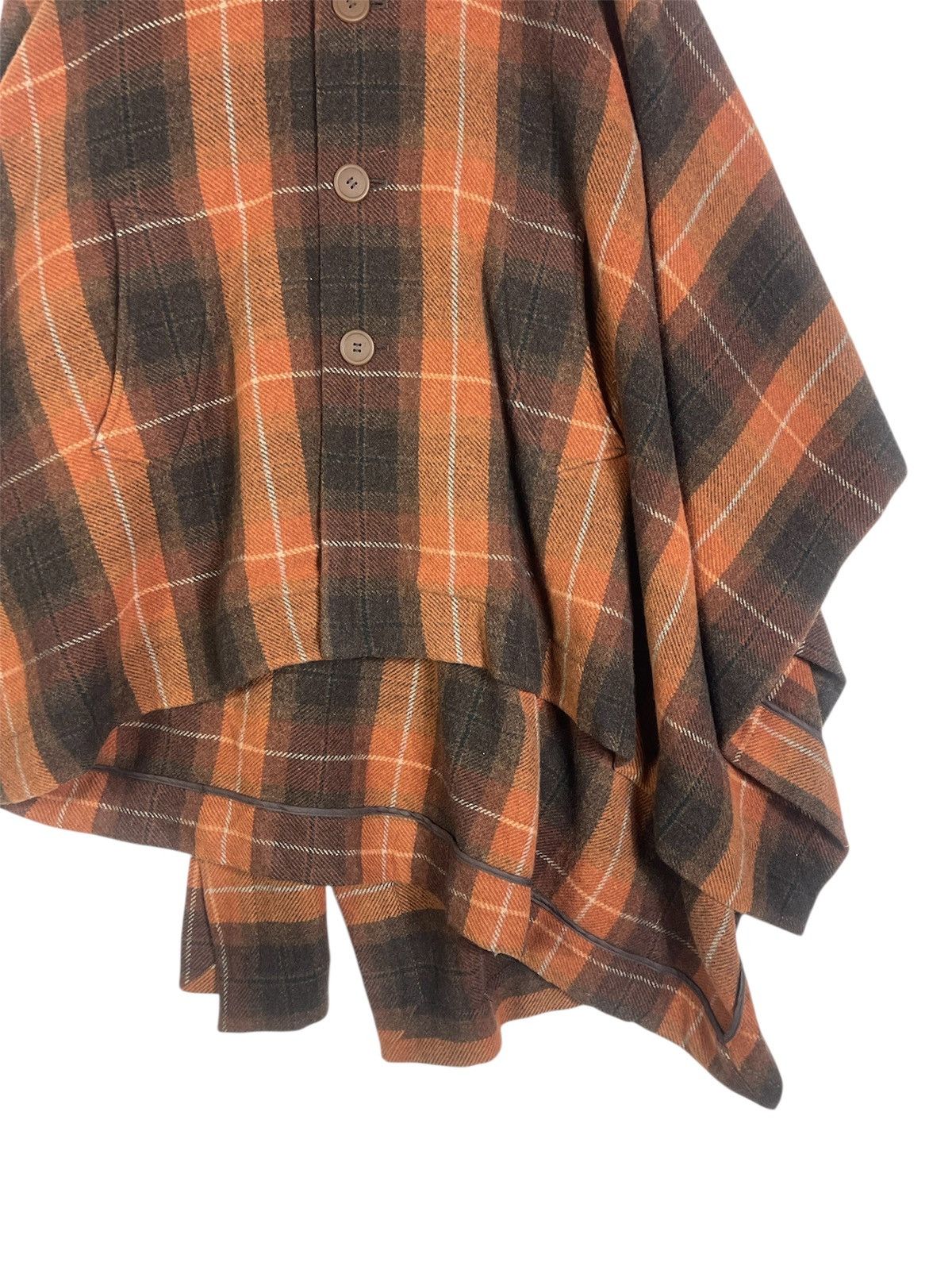 Vivienne Westwood Vivienne Westwood MAN 2-Way Convertible Cape Poncho Jacket Size US XL / EU 56 / 4 - 12 Thumbnail
