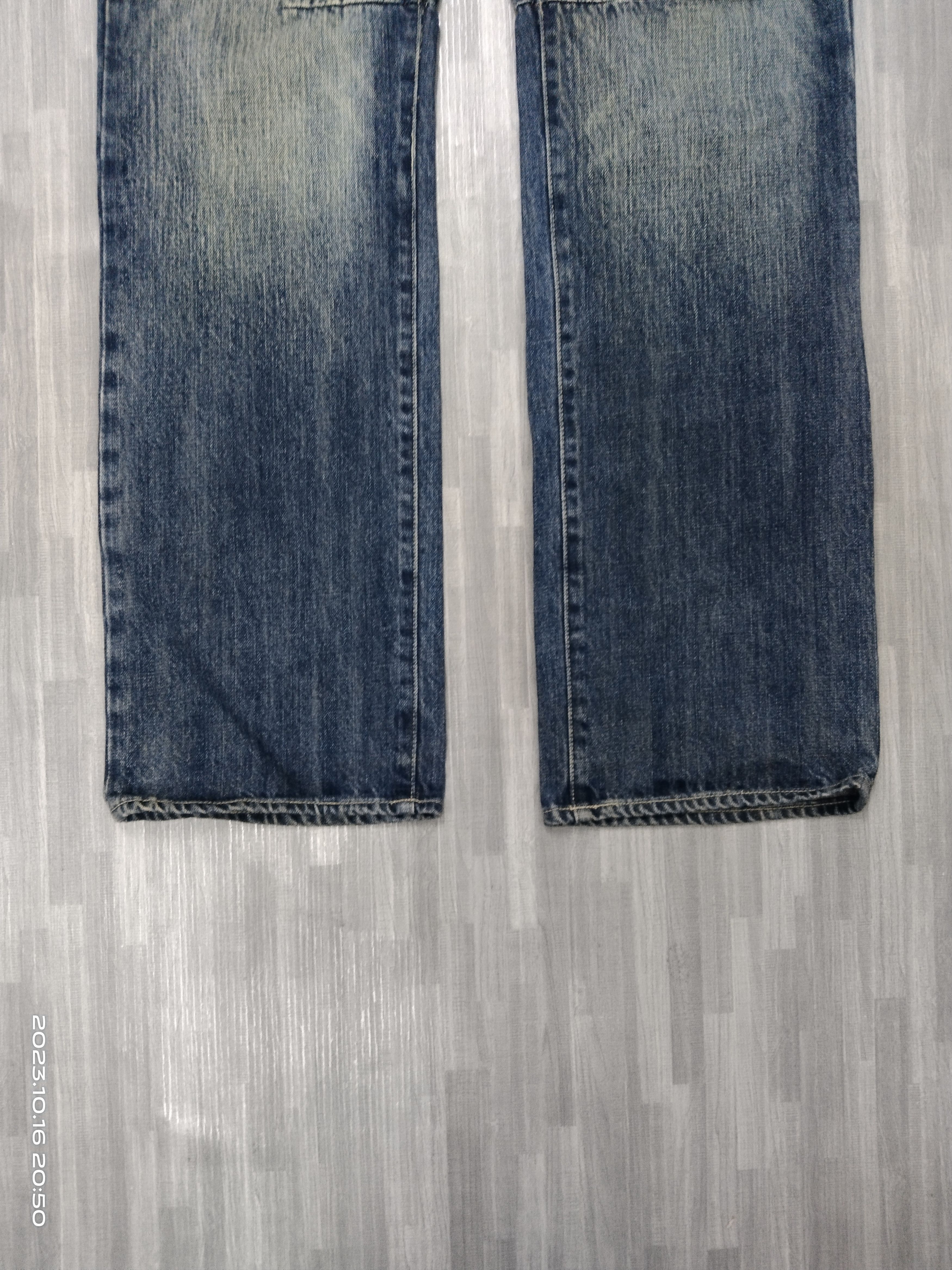 Japanese Brand SICK BIG TRAIN PACTHWORK DENIM PANTS Size US 29 - 6 Thumbnail