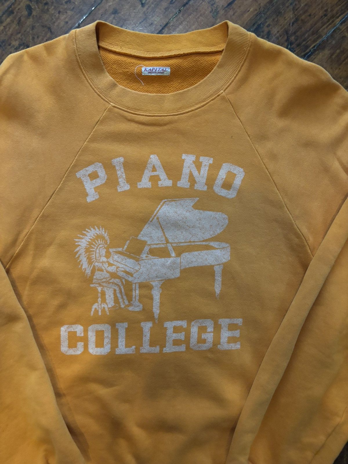 Kapital Piano College Crewneck Size US XL / EU 56 / 4 - 2 Thumbnail