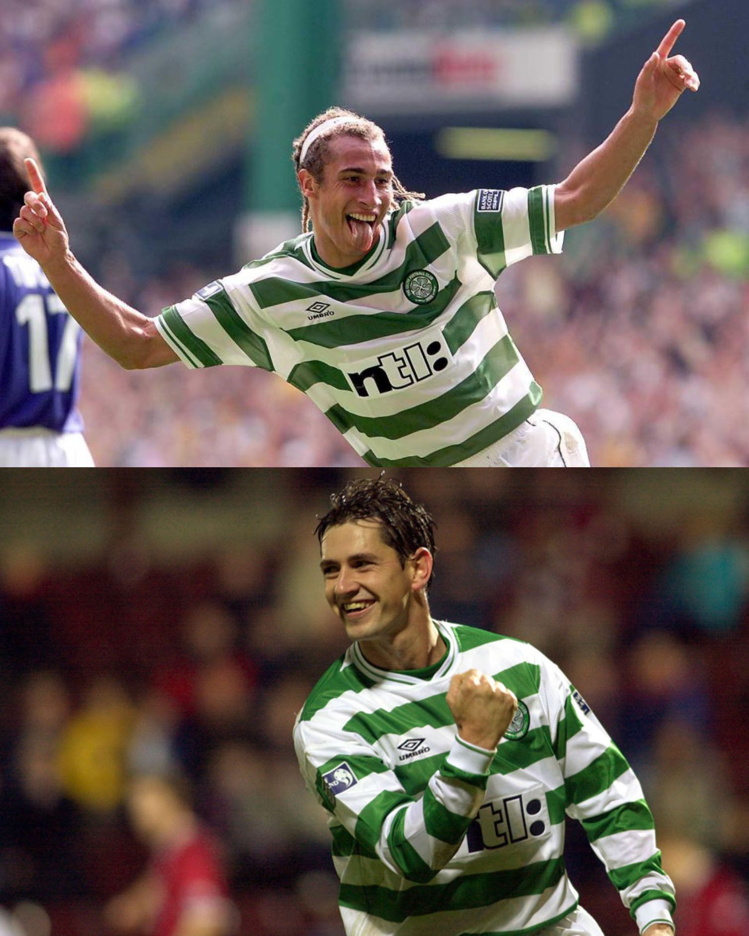Umbro Celtic Home Kit 1999 2000 2001 Size US XL / EU 56 / 4 - 7 Thumbnail
