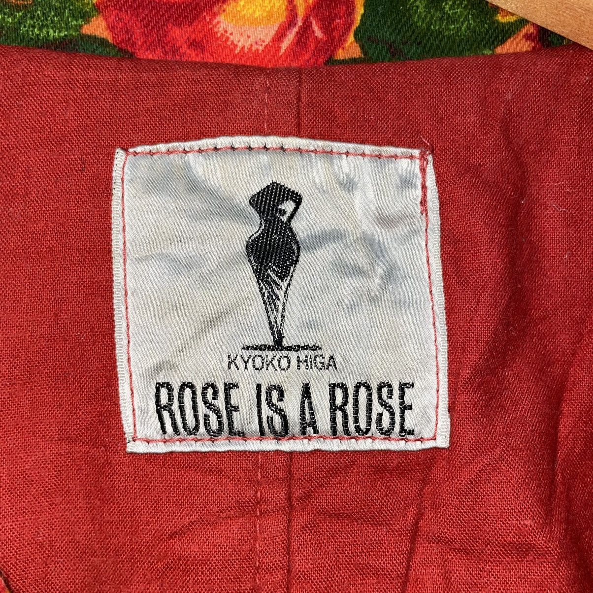 Japanese Brand Kyoto Higa Rose is A Rose Jacket Size US L / EU 52-54 / 3 - 7 Thumbnail