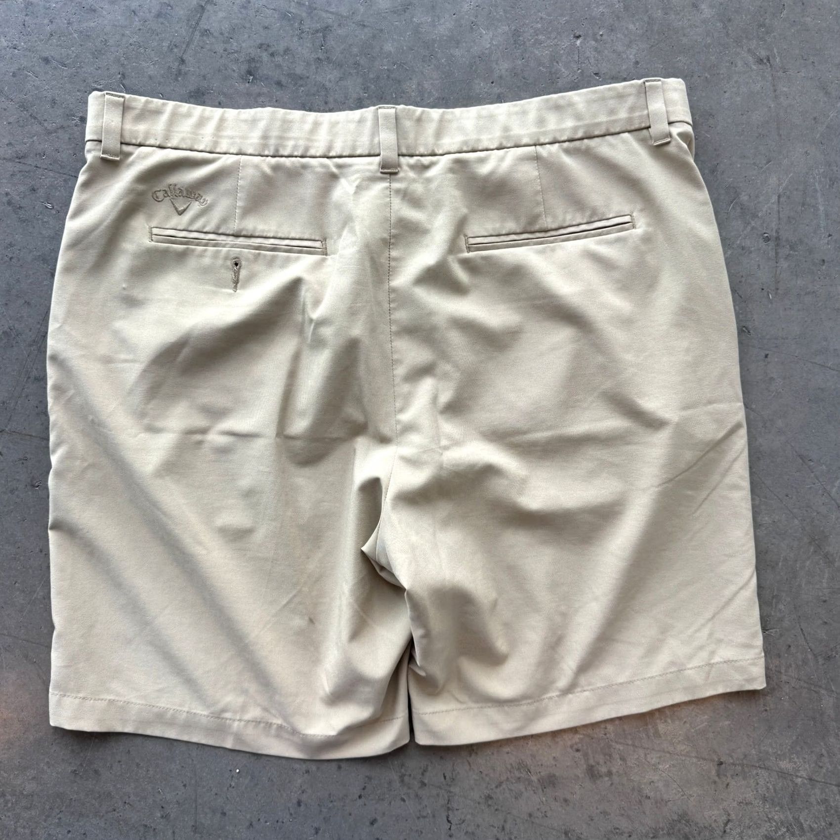 Callaway Callaway Performance Golf Athletic Waistband Khaki Beige Shorts Men 40 Green Sweat Regular 40 Mens Size US 40 / EU 56 - 2 Thumbnail