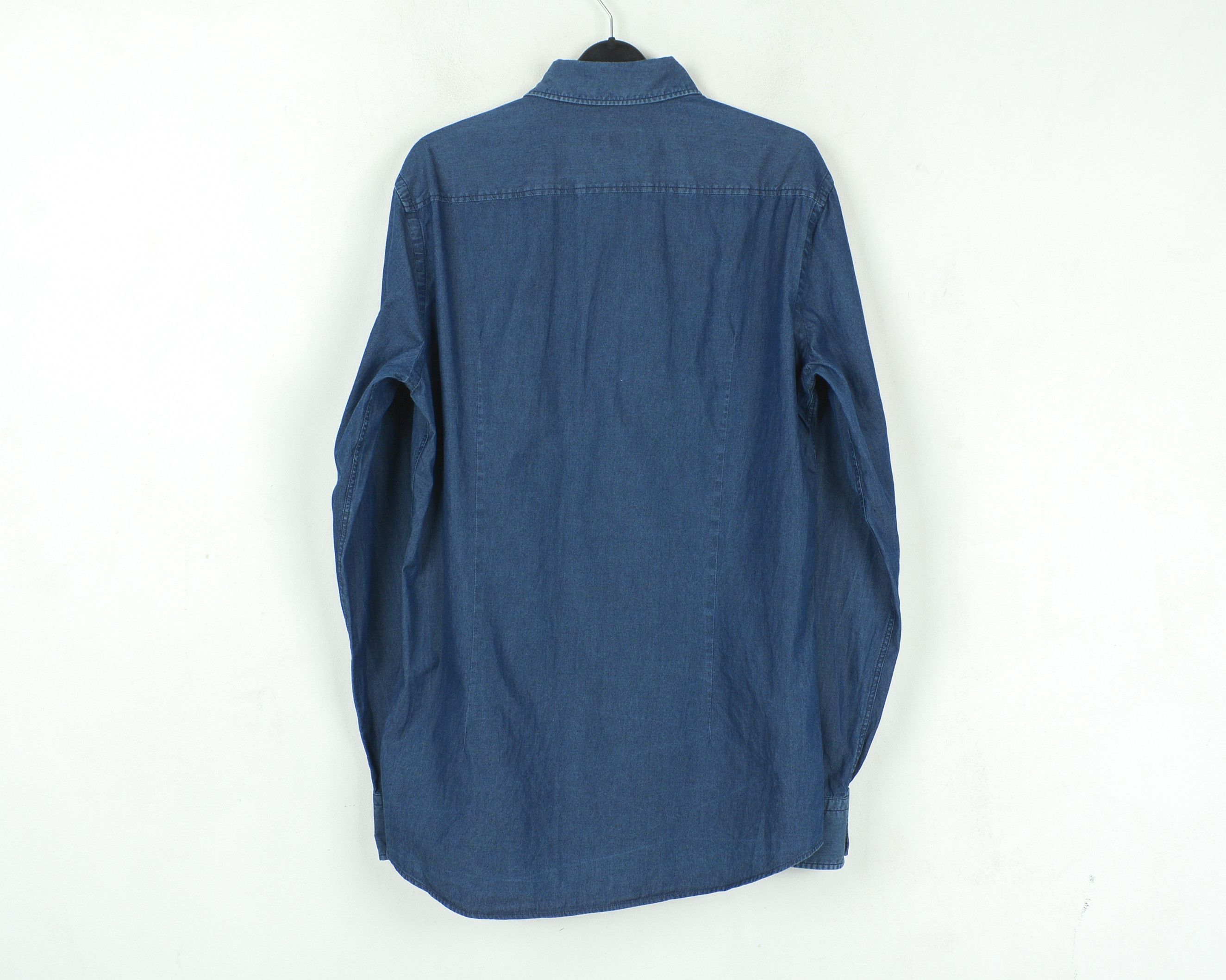 Hugo × Hugo Boss HUGO BOSS 15 1/2 size 39 Formal Shirt Long Sleeve button Up Size 40R - 4 Thumbnail