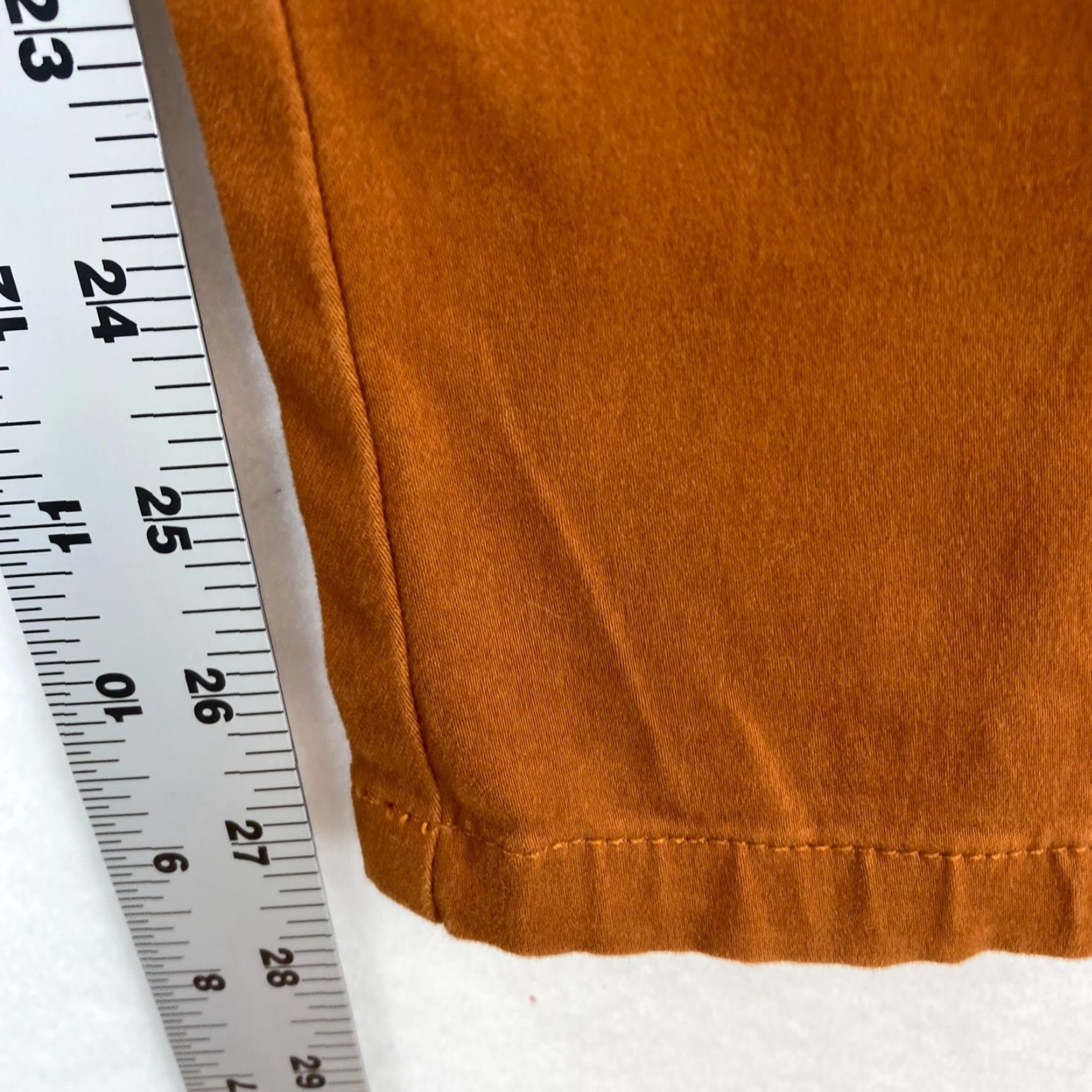 Ann Taylor LOFT Outlet Skinny Ankle Pants Women's 2 Brown Stretch Fabric Slim Leg Mid Rise Ann Taylor Pants Womens Brown Slim Ankle Length Capable 2 Size 30" / US 8 / IT 44 - 6 Thumbnail